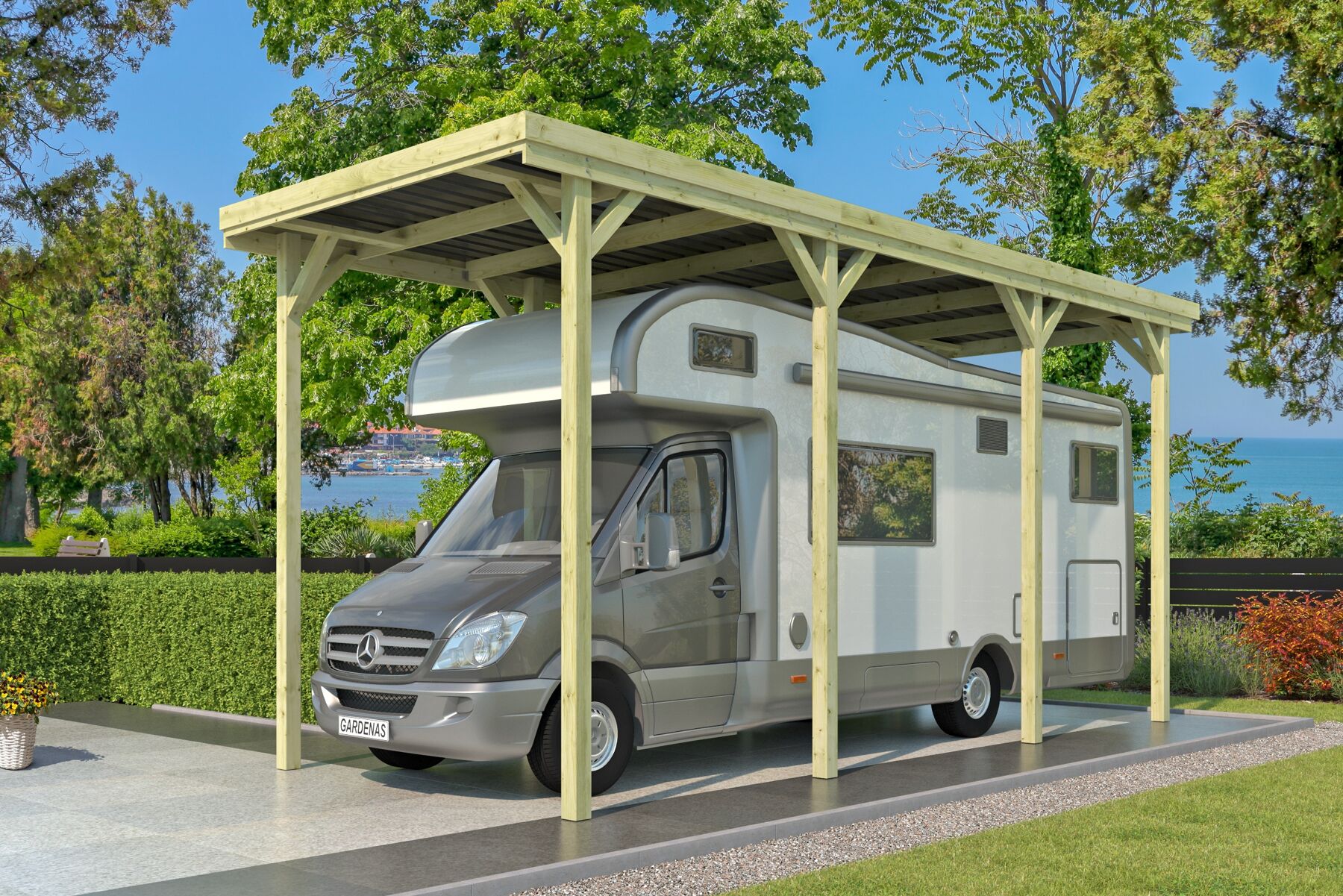 Carport für Wohnmobil in KDI