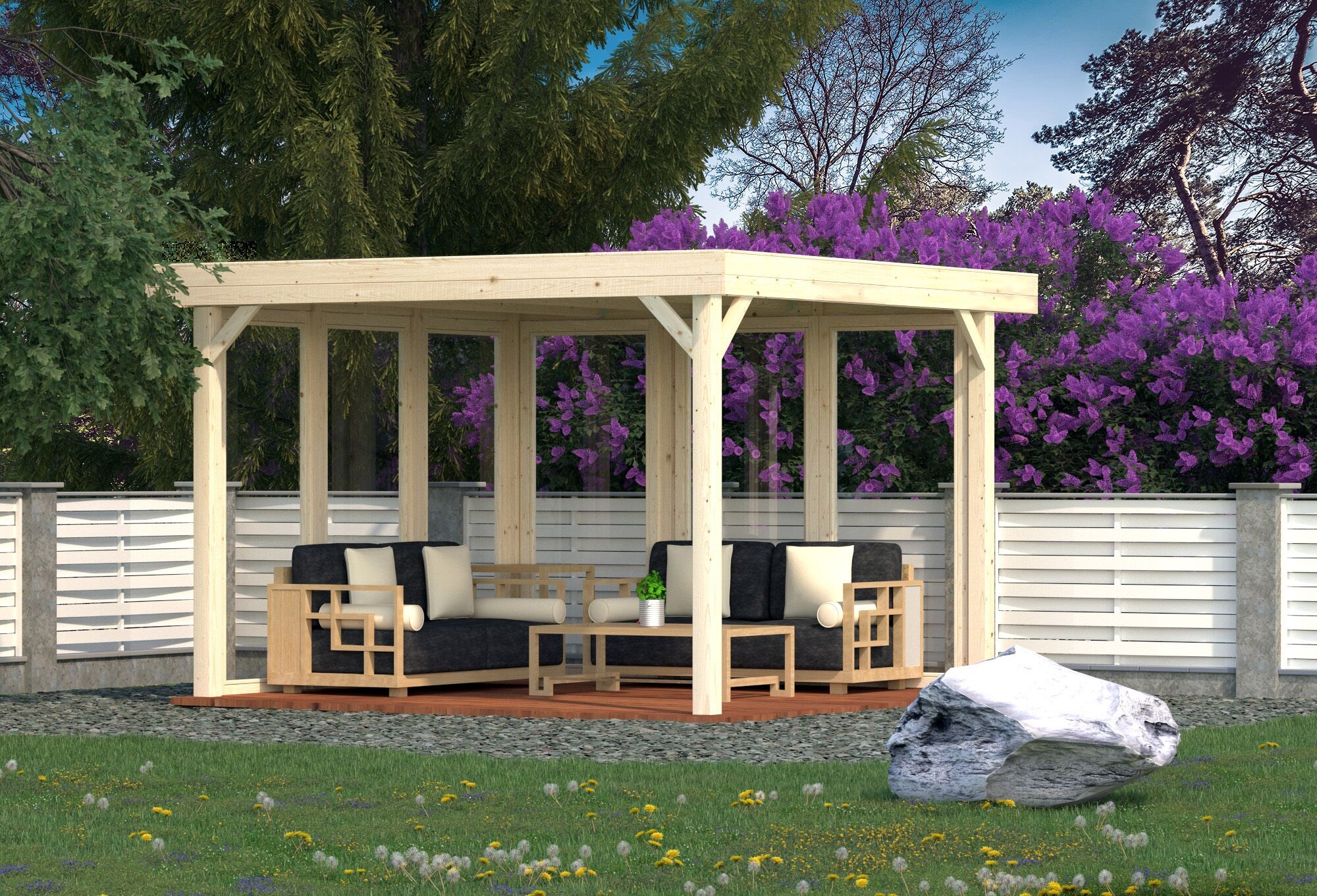 Pavillon Lucy 12,2 m²