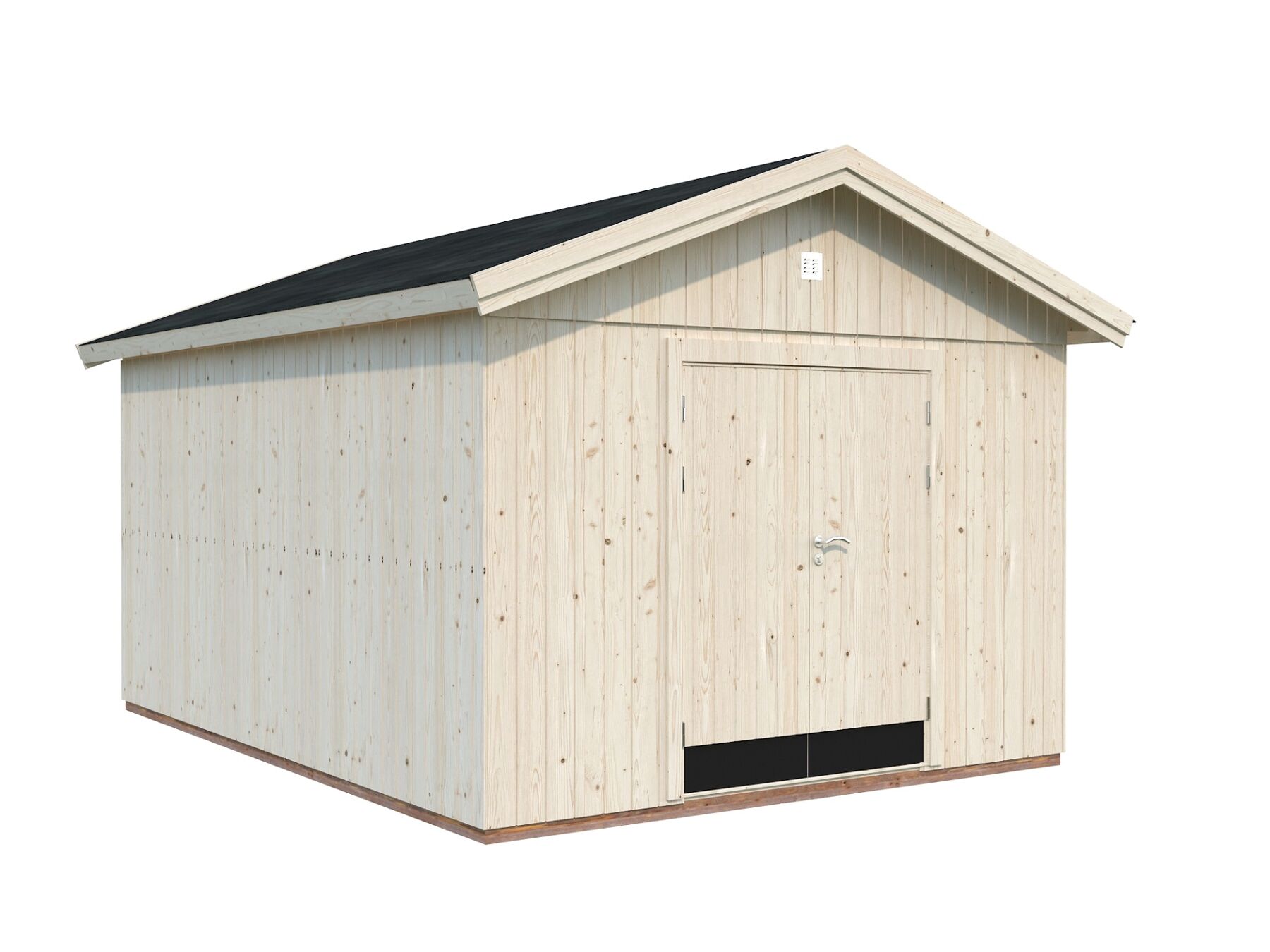 Gerätehaus Martin 13,6 m² mit Trapezblech Anthrazit