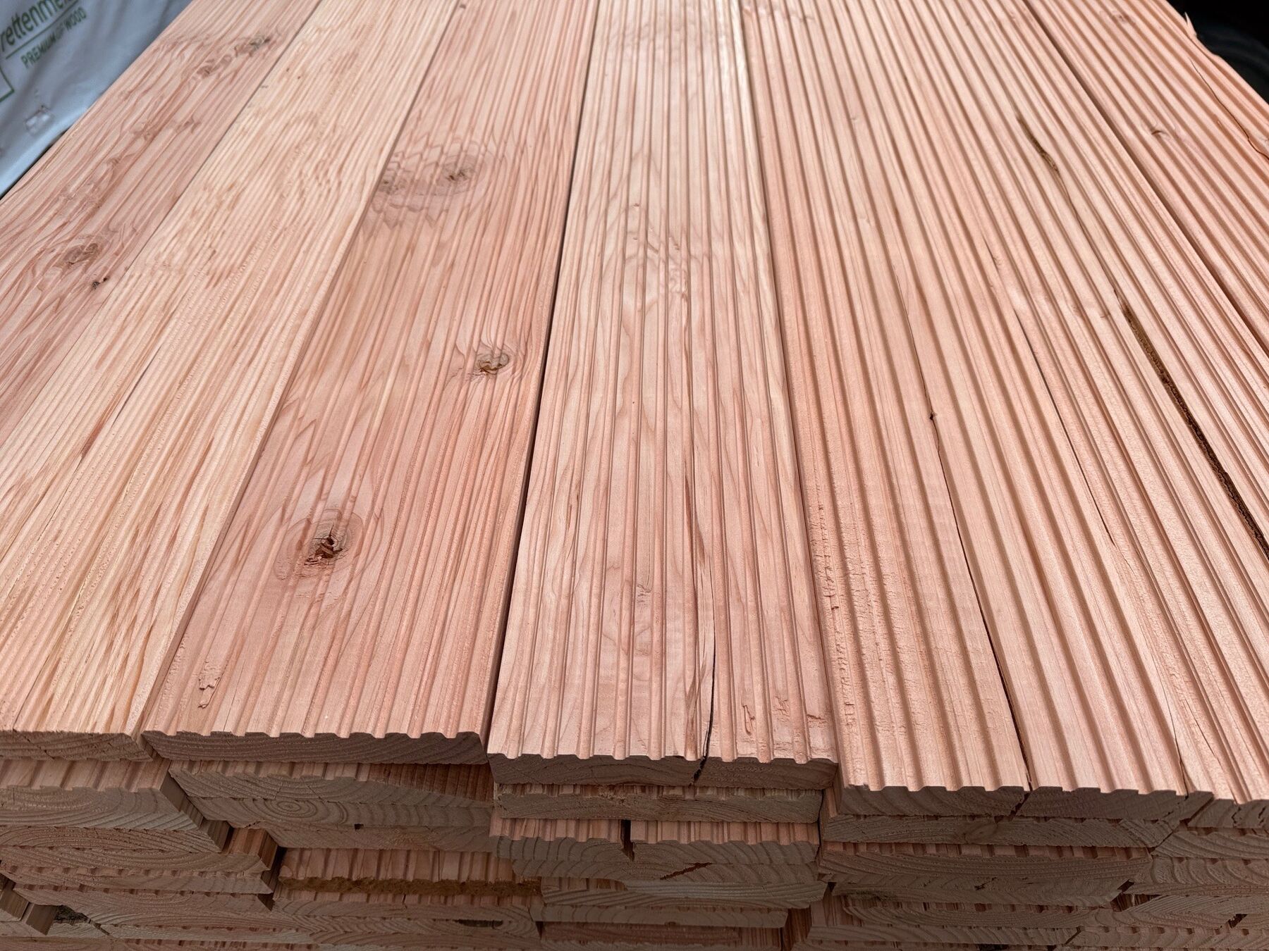 Terrassendielen Douglasie 28 x 145 x 4000 mm 2. Wahl