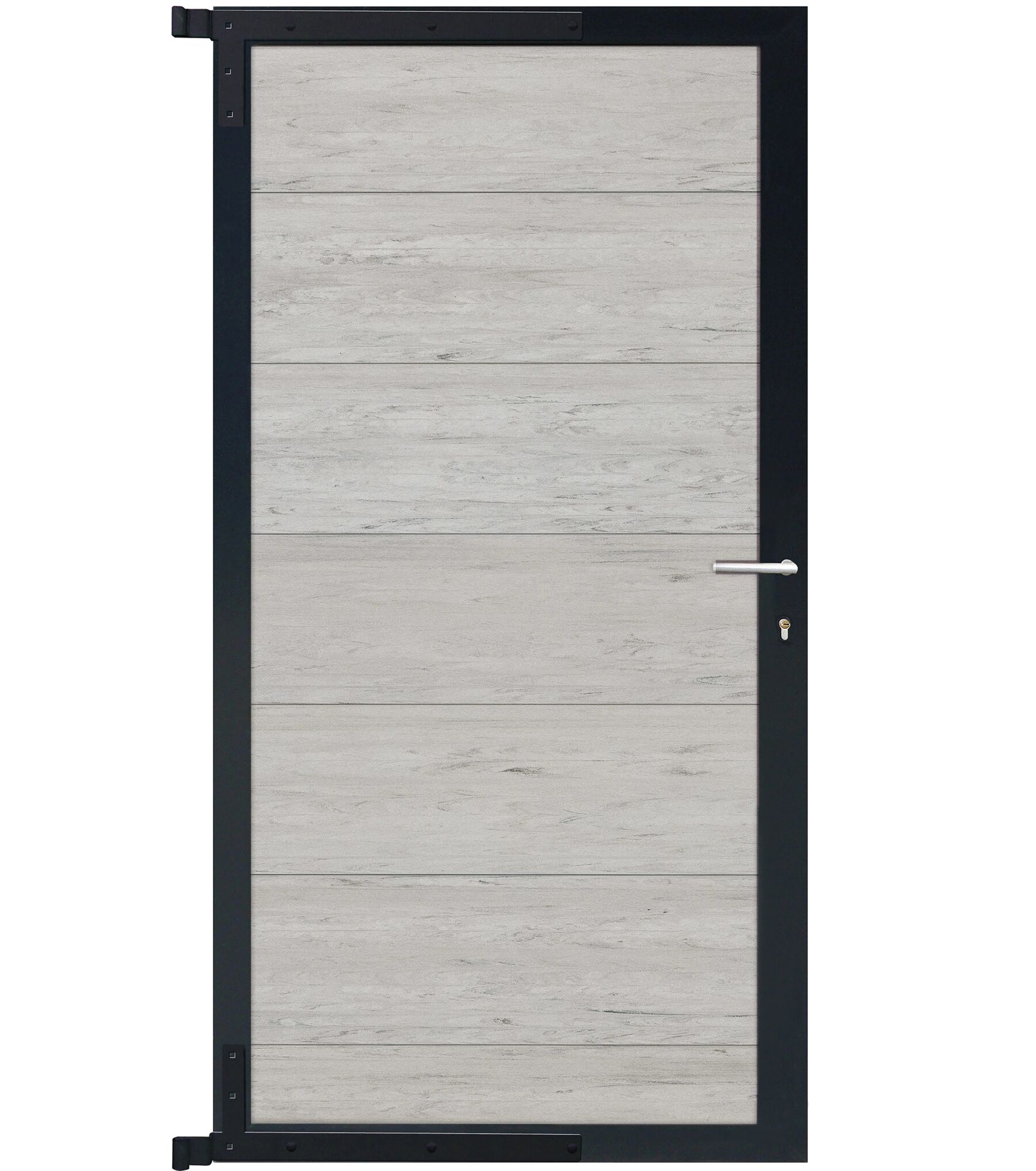 WPC Gartentür für Zaun Ameland Sand 90 x 175 cm