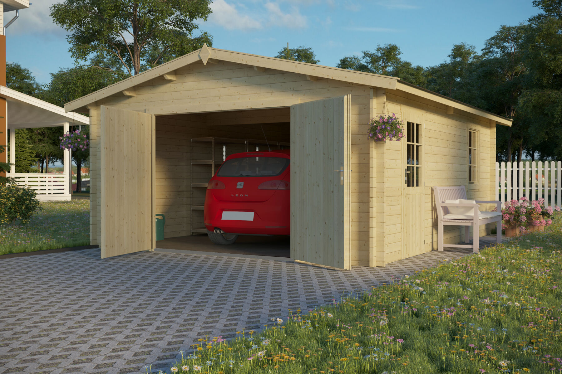 Streitberg_4400003_Mit_Holzdach-1csINf4CLwWq7a Holzgarage Streitberg