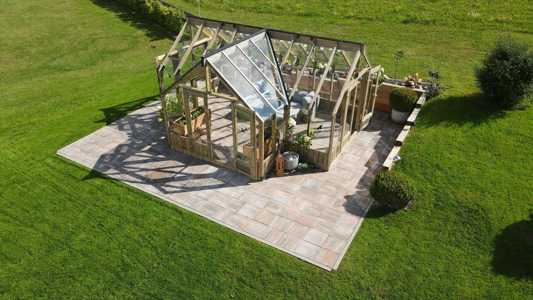 Gewächshaus Emilia 19,1 m²