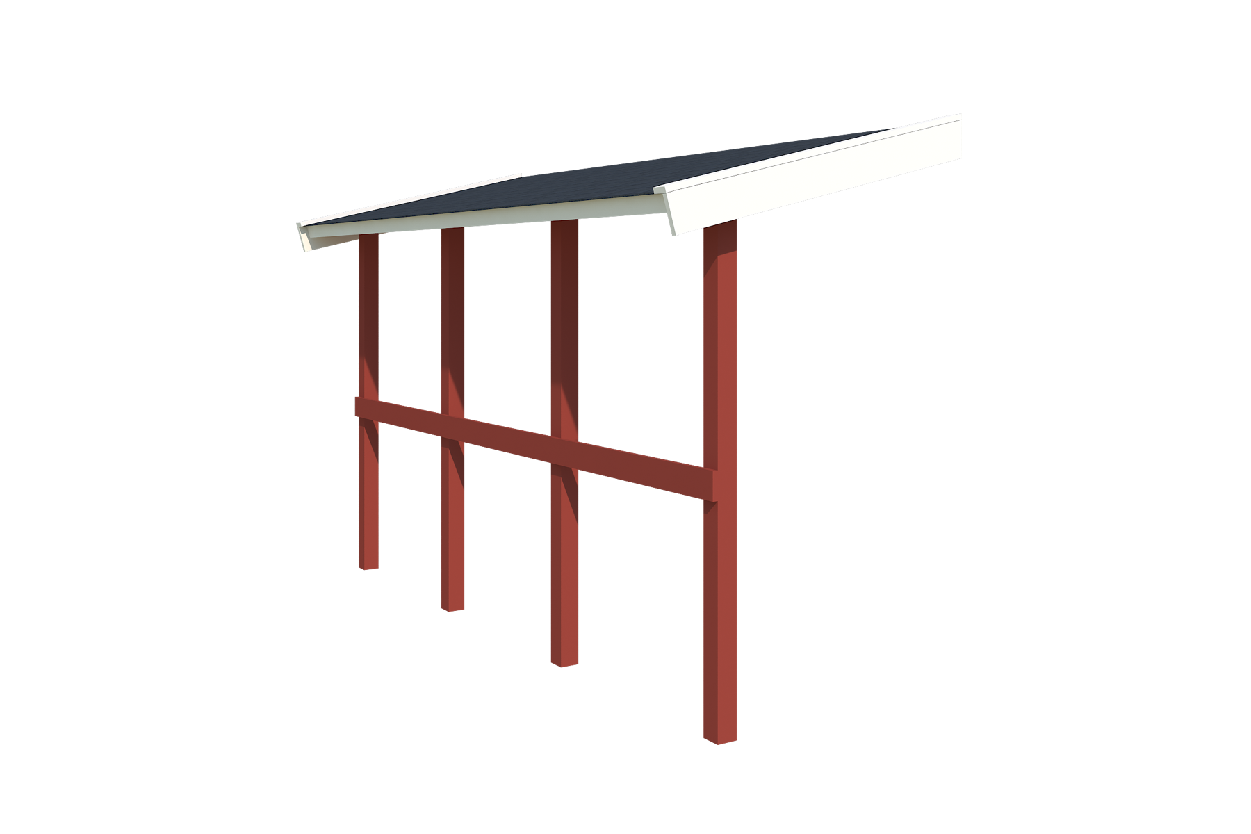 Schleppdach 90 x 300