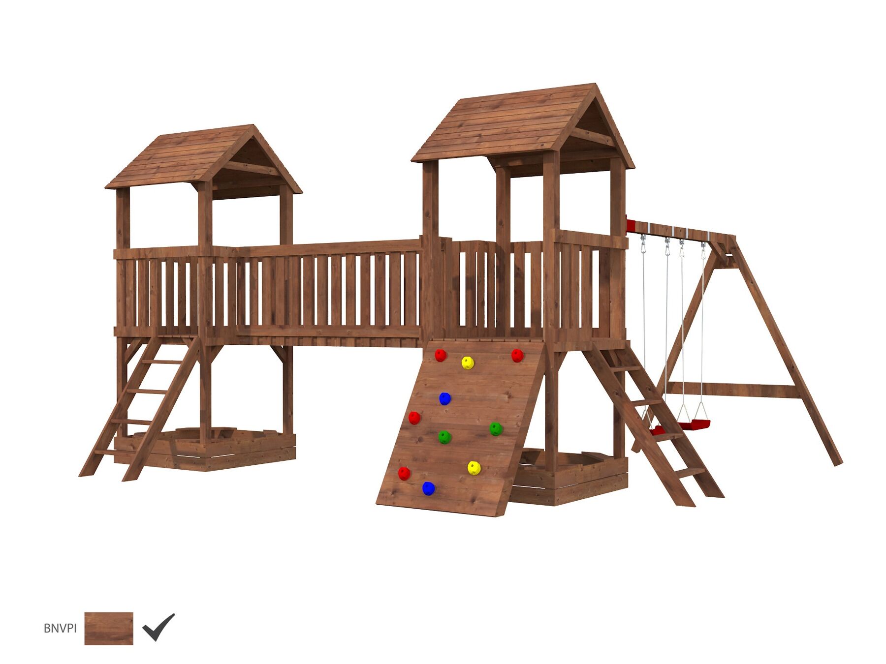 Palmako Kinderspielanlage Jesper - Set 1