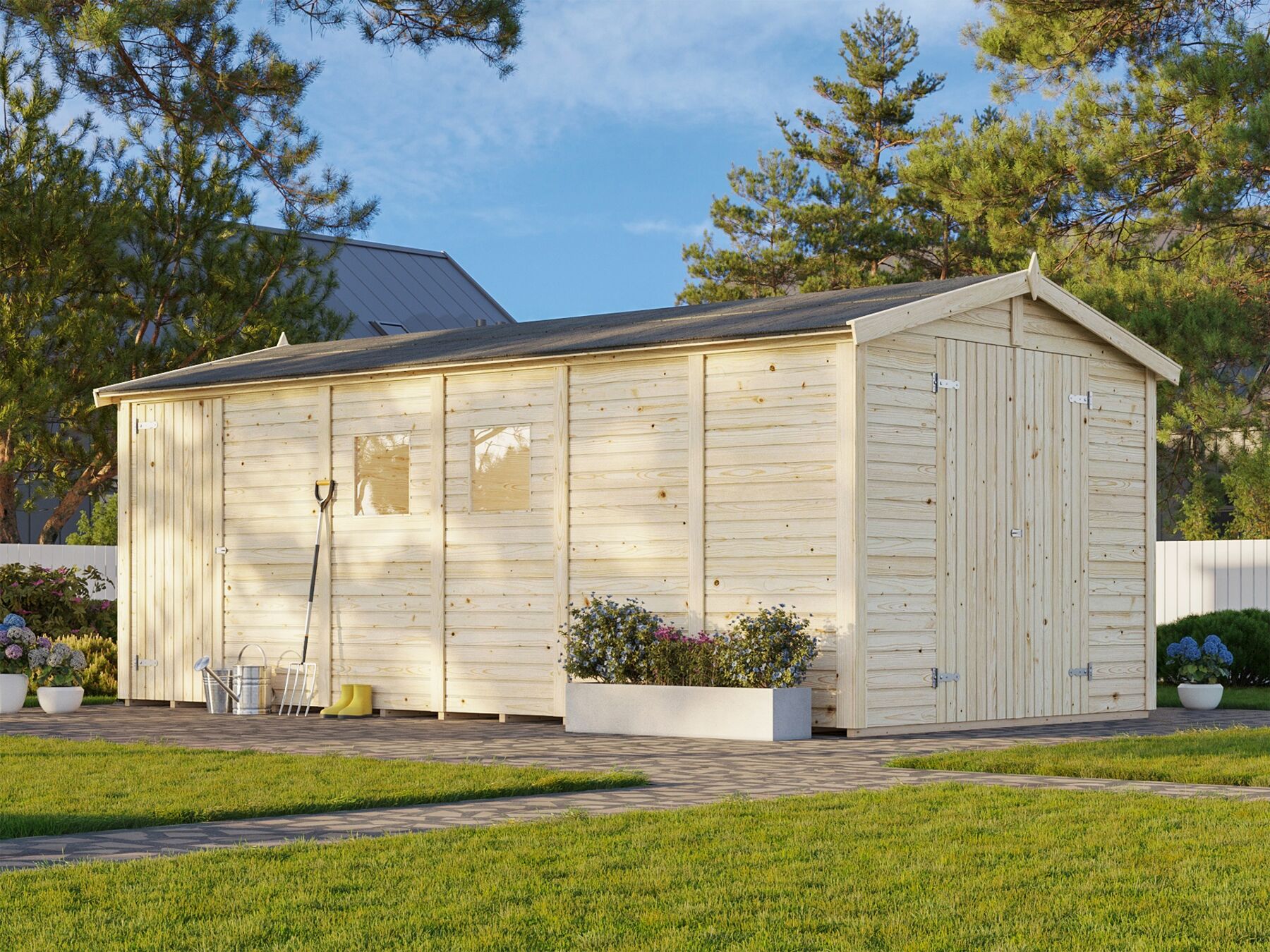 Gerätehaus Dan 14,7 m²