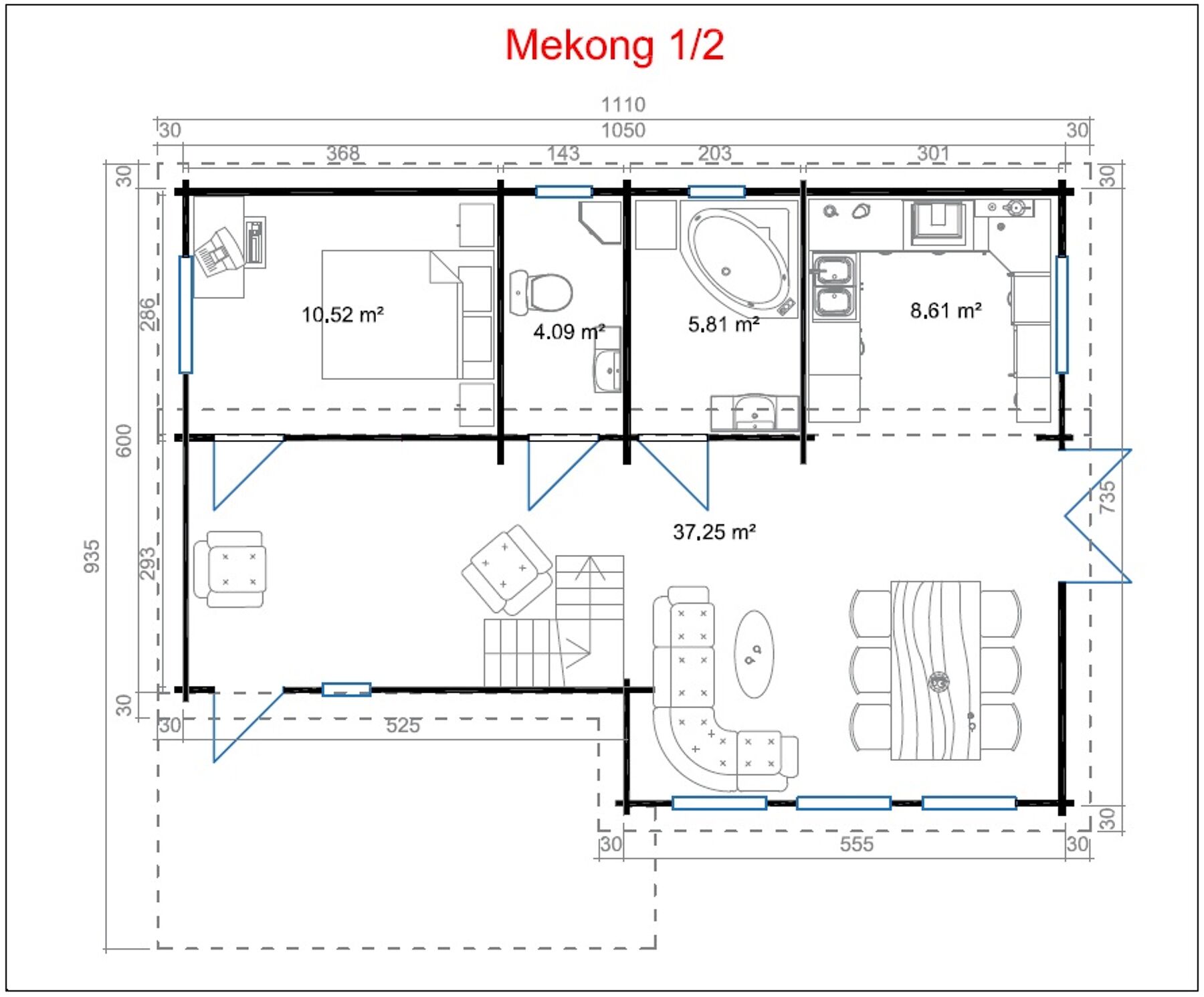 Ferienhaus Mekong Platinum