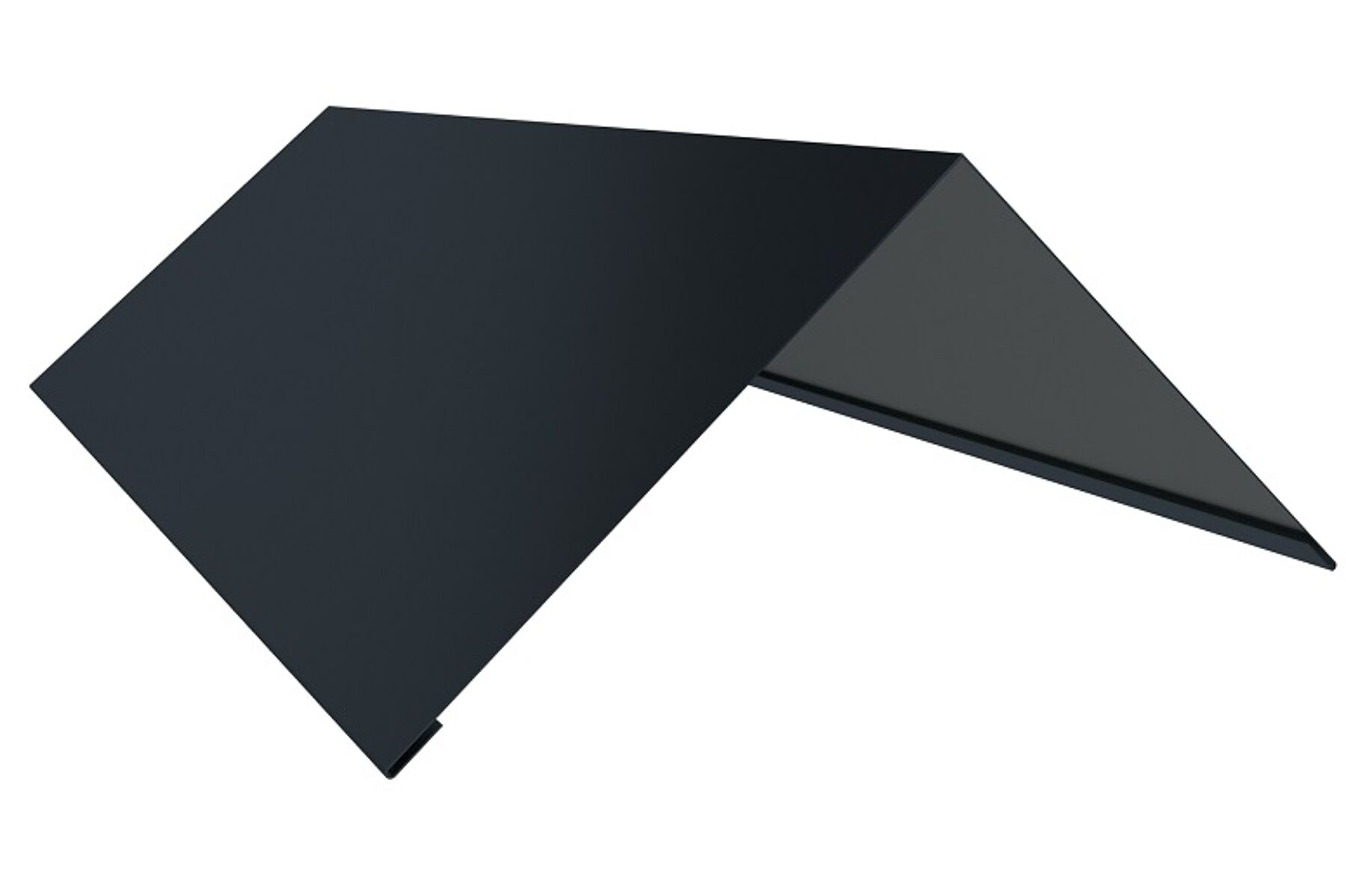 Firstbleche Anthrazit 140 x 140 x 2000 mm