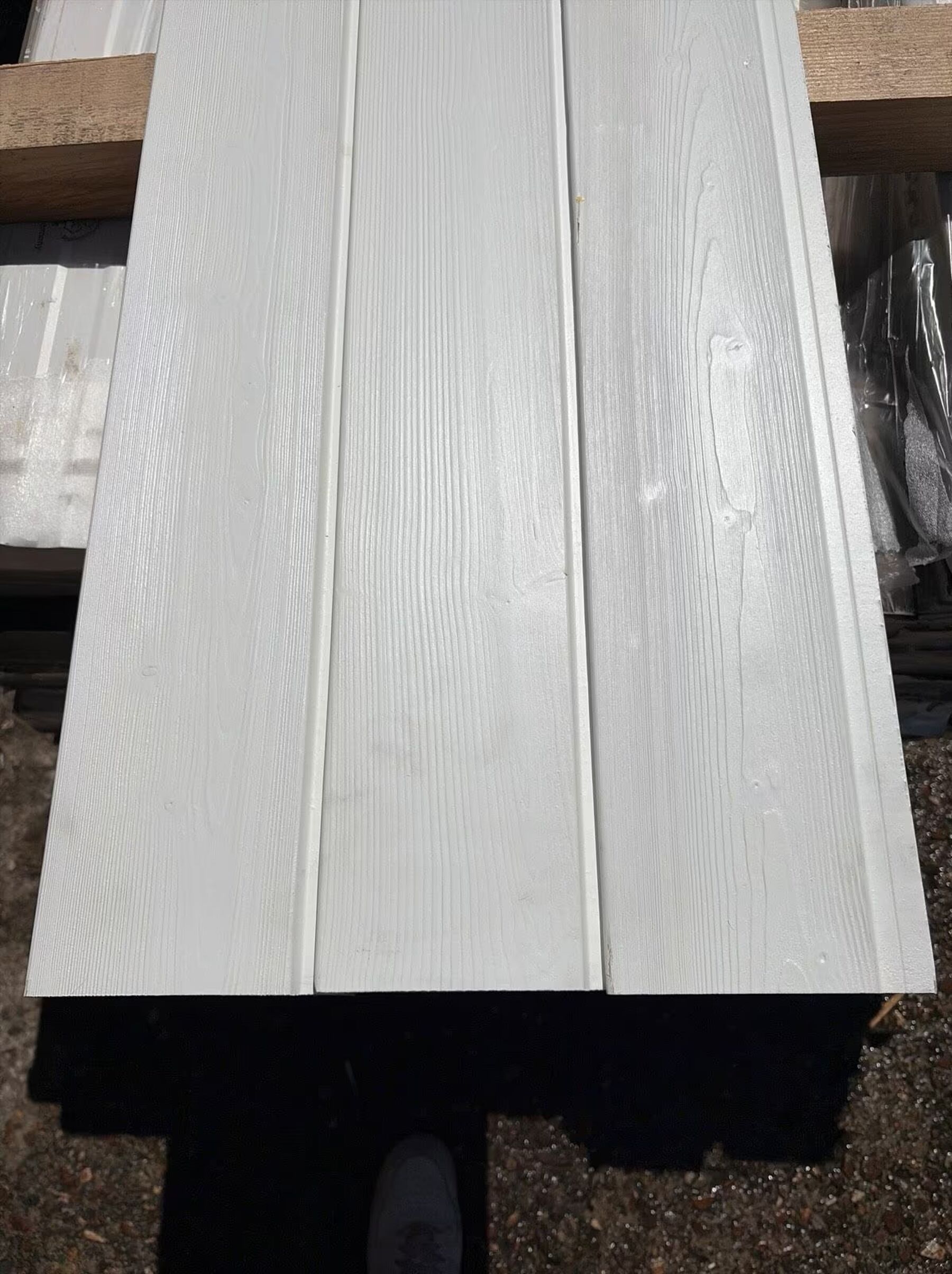 Fichte Profilholz Reinweiss Nut + Feder, 19x145x4150 mm Fichte Profilholz Reinweiss Nut + Feder, 19x145x4150 mm