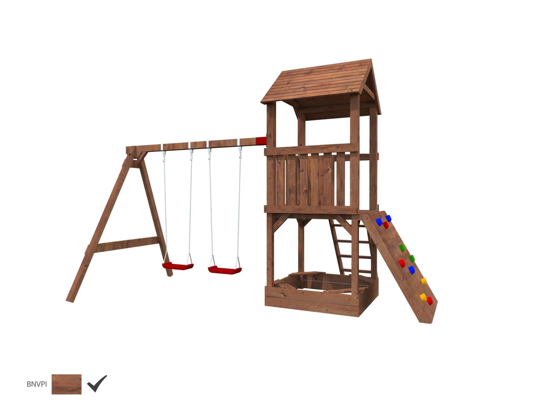 Palmako Kinderspielanlage Jesper - Set 3