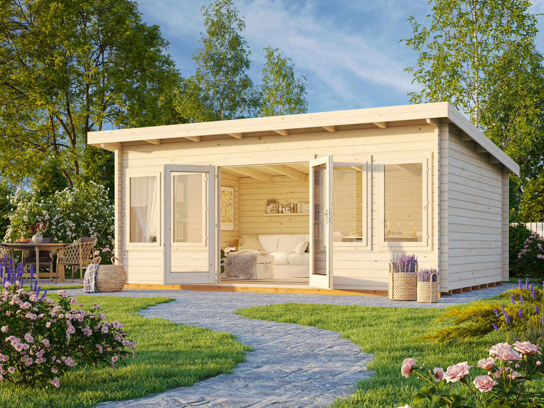 Gartenhaus Lisa 19,4 m²