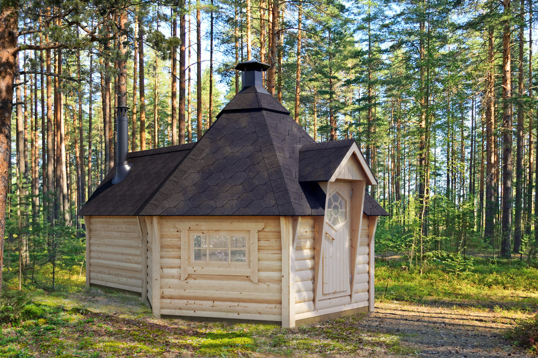 Grillkota Inkl. Sauna Filip