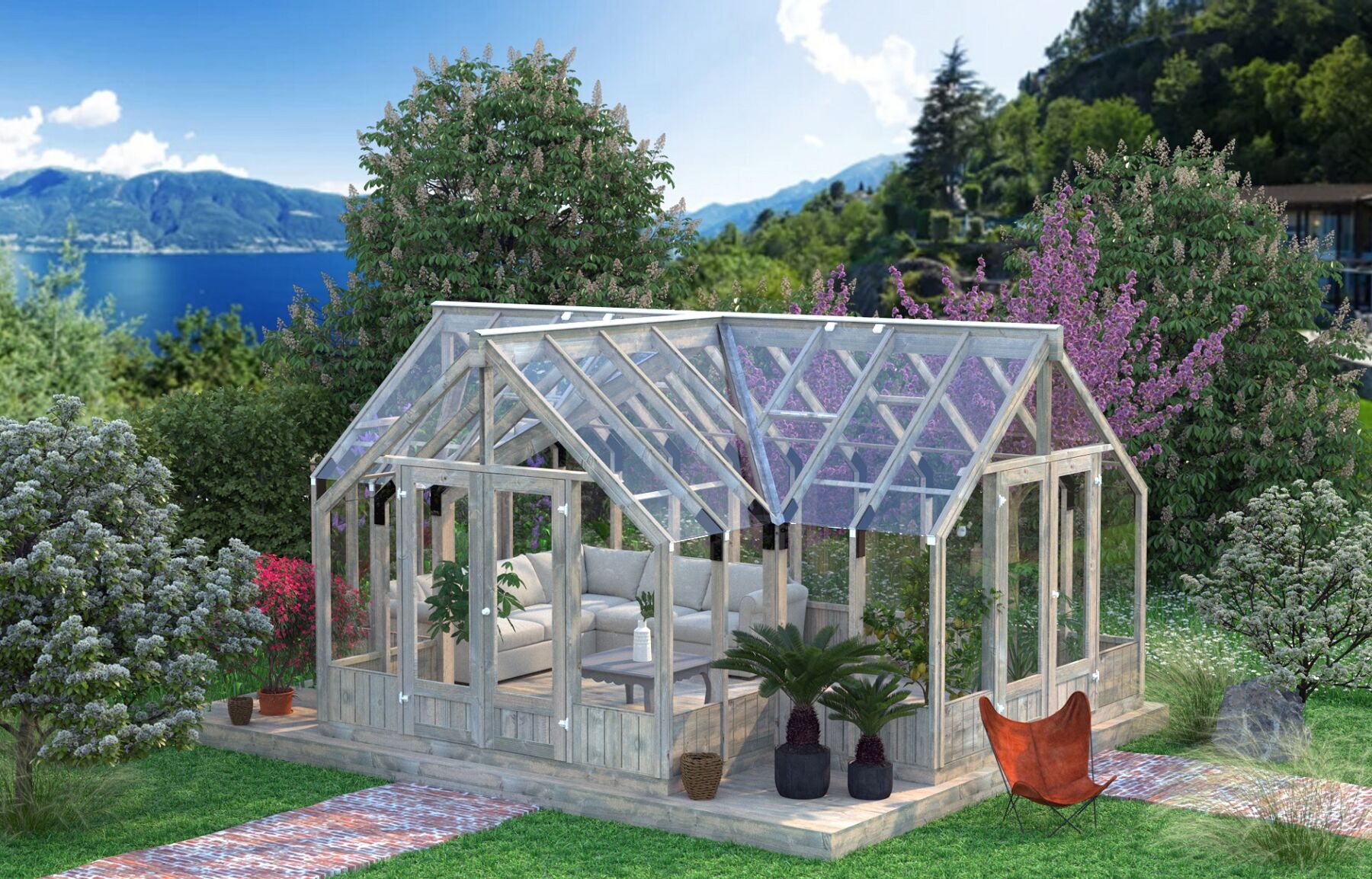 Gewächshaus Emilia 19,1 m²