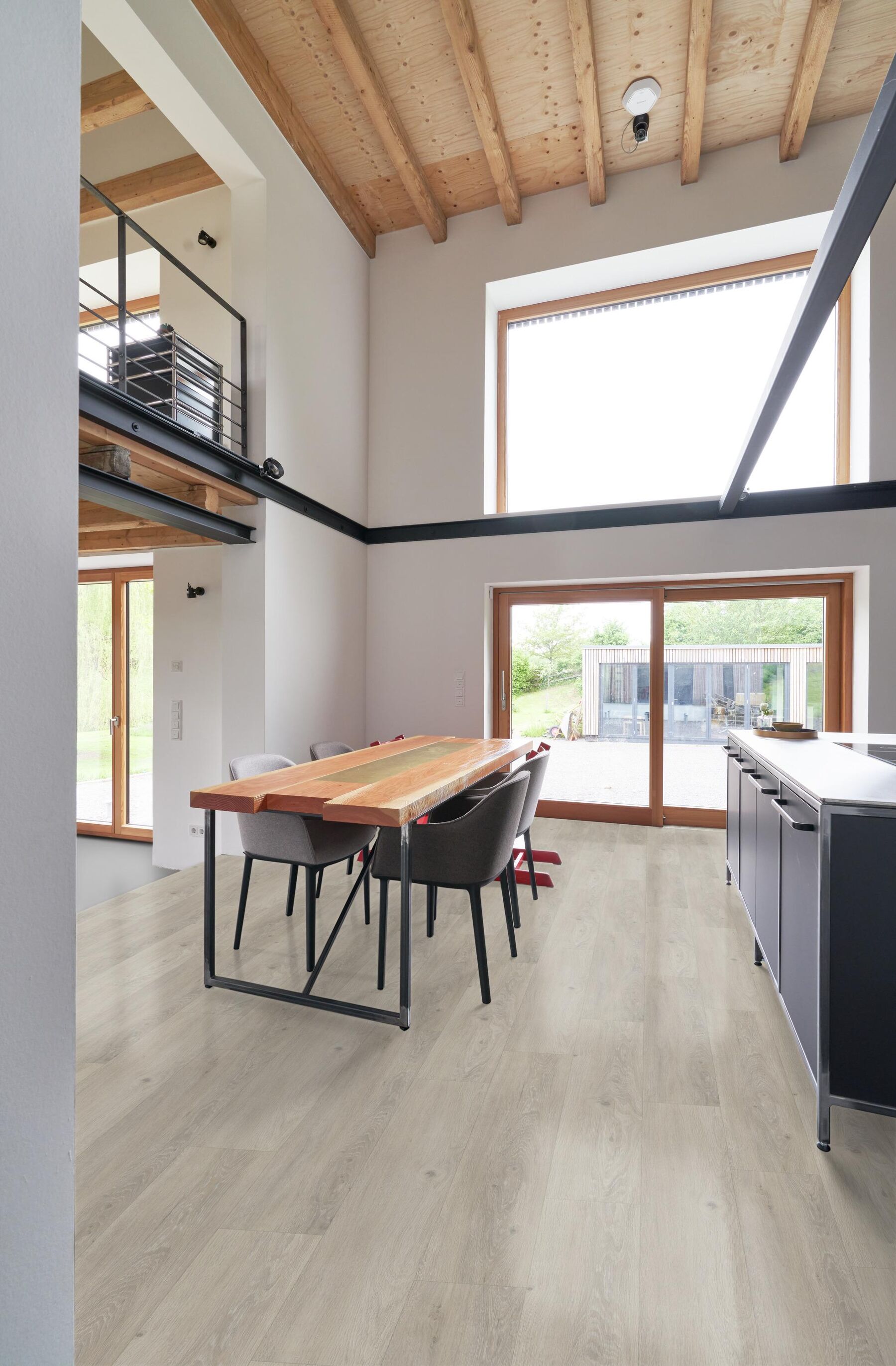 Klebe Vinylboden Eiche Harmony White