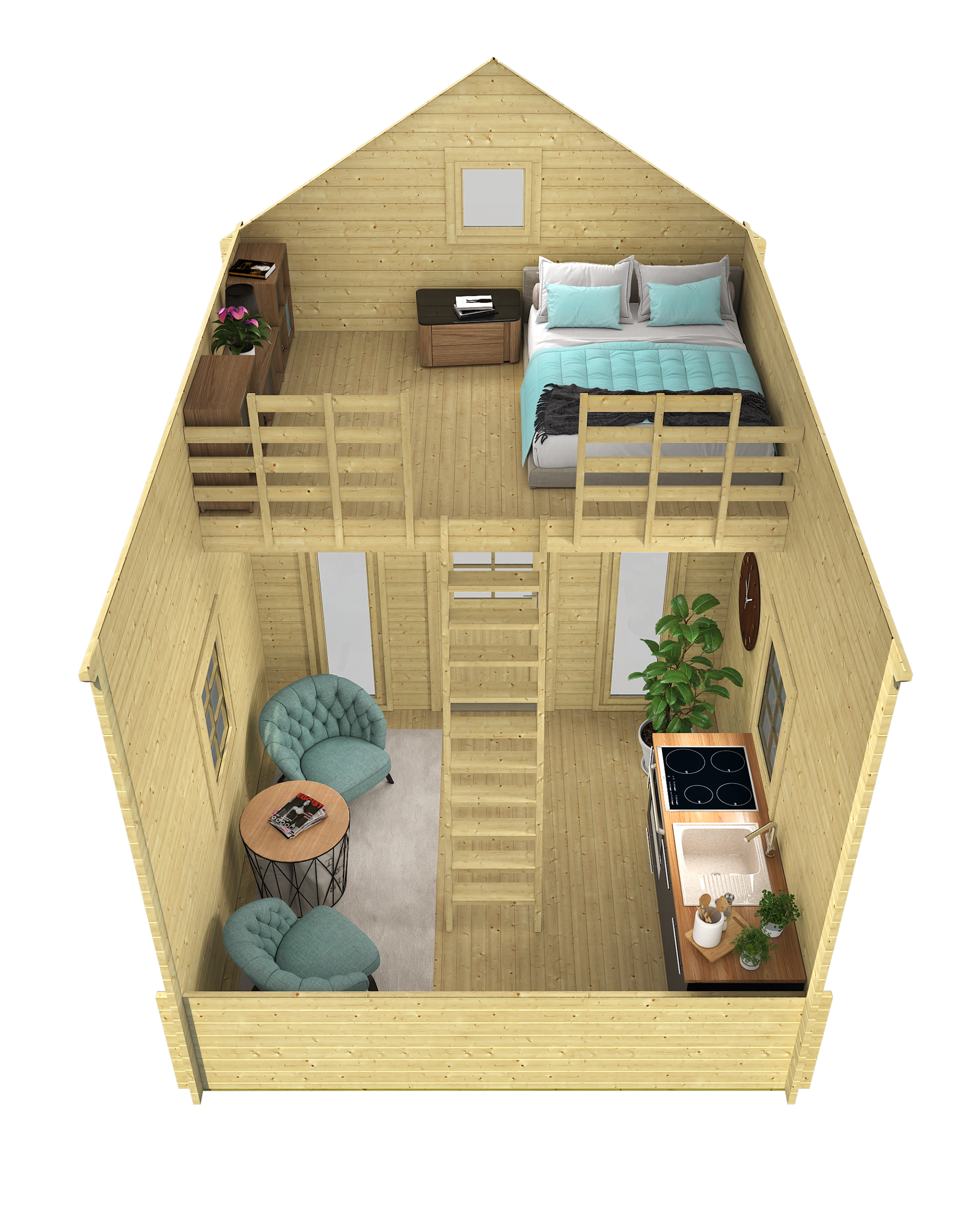 Gartenhaus Bunkie Alberta