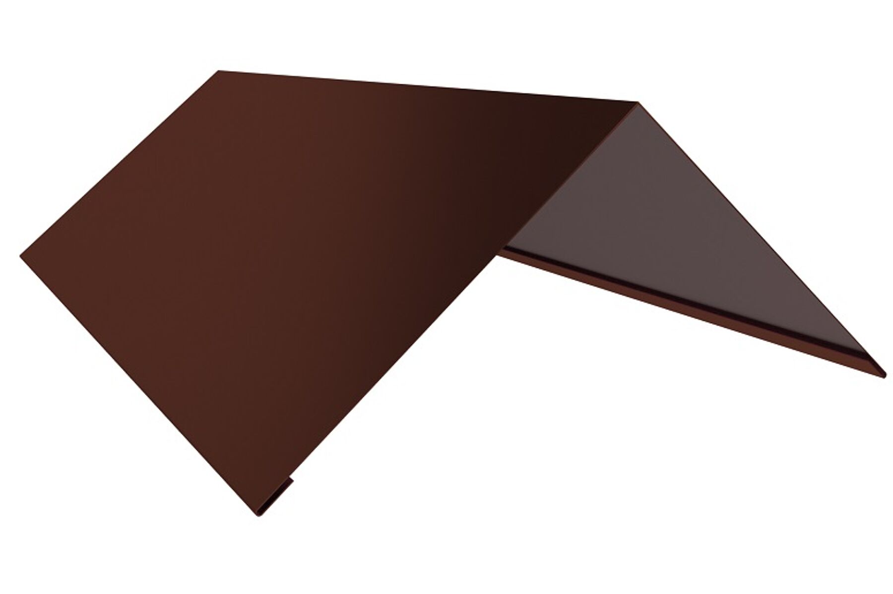 Firstbleche Braun 140 x 140 x 2000 mm