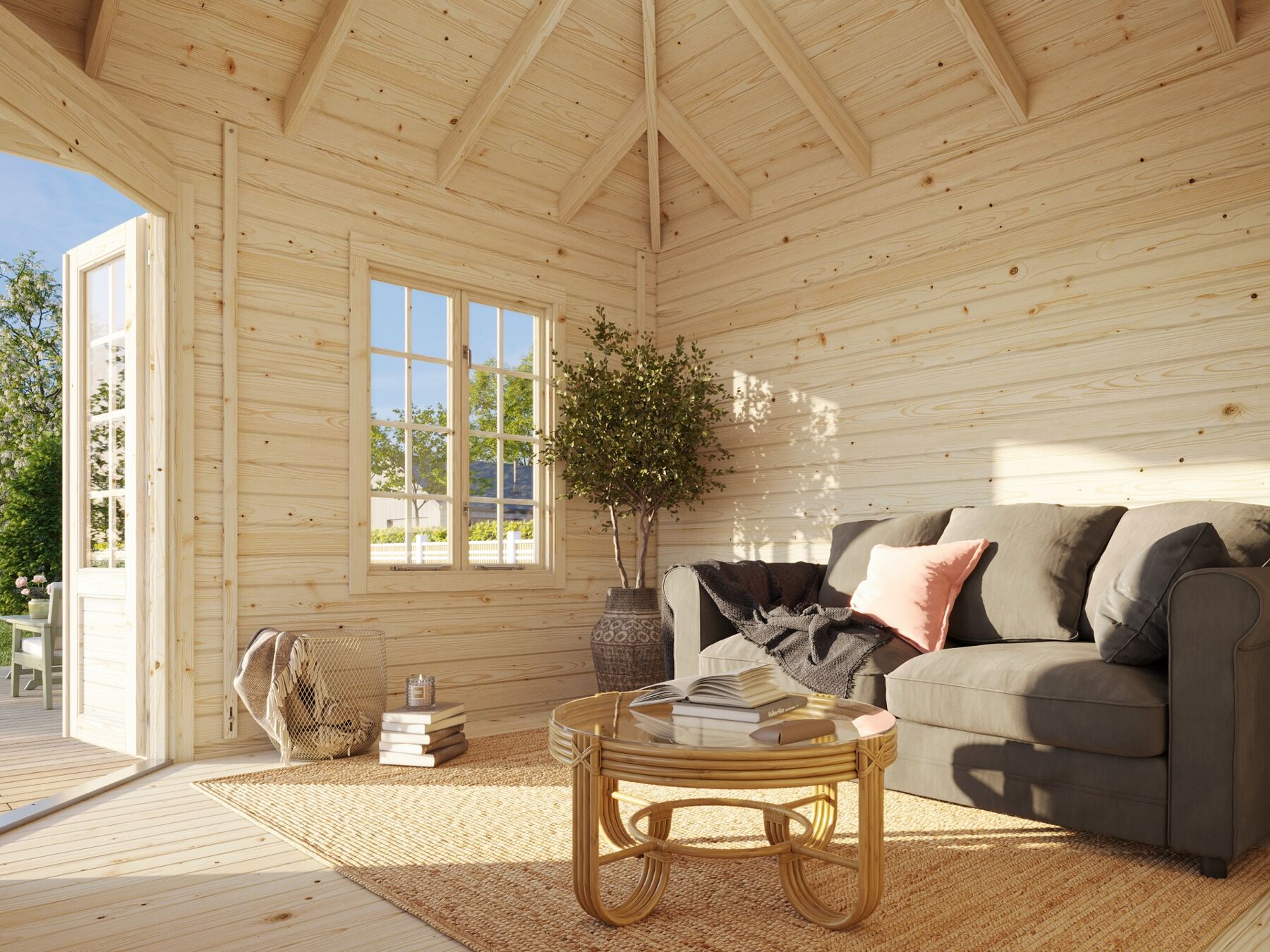 Pavillon Melanie 9,9 m² Transparent
