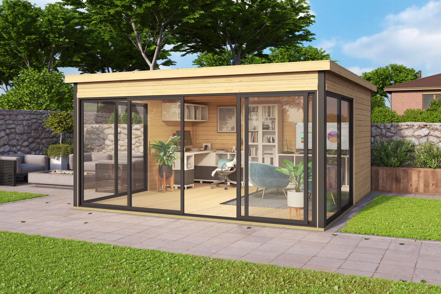 Gartenhaus Domeo 5