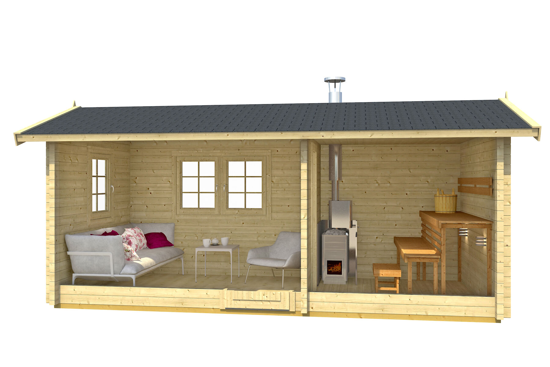 Saunahaus Piha Tuuri 13