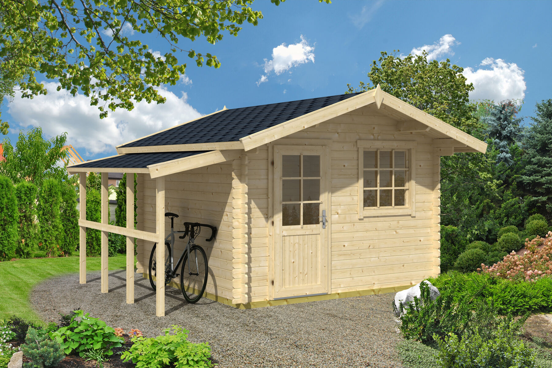 Schleppdach 90 x 300