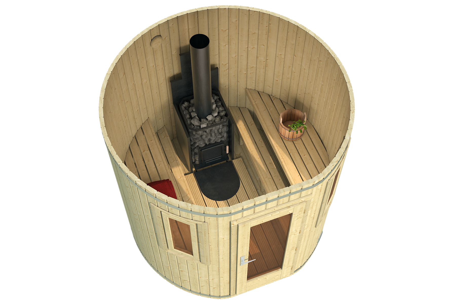 Barrel Saunahaus Tornio