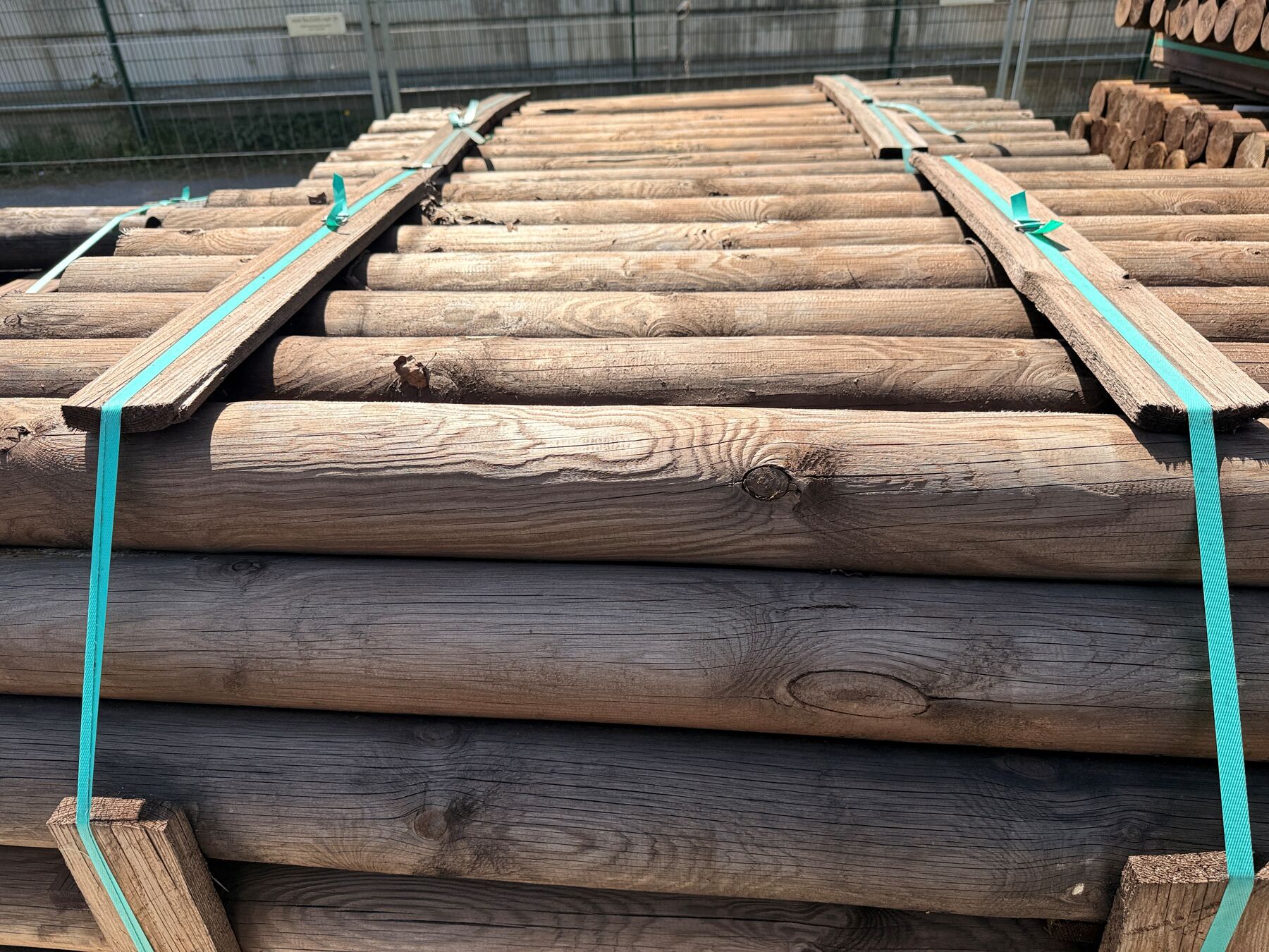 Holzstämme, Log Bündel, Holz, Bretter, Holzstapler
