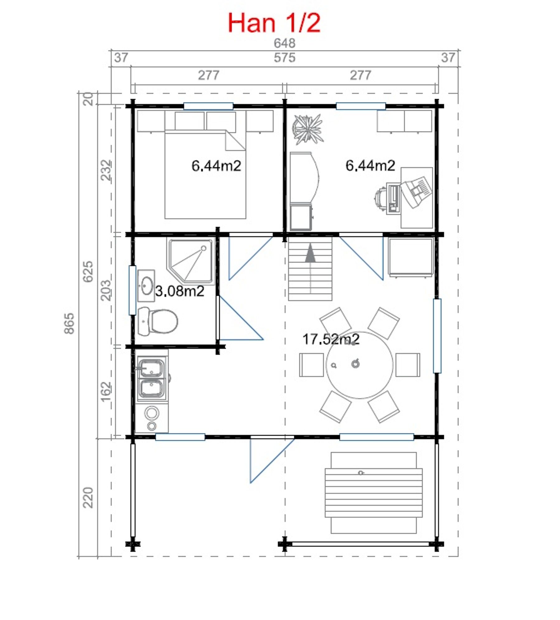 Ferienhaus Han Platinum