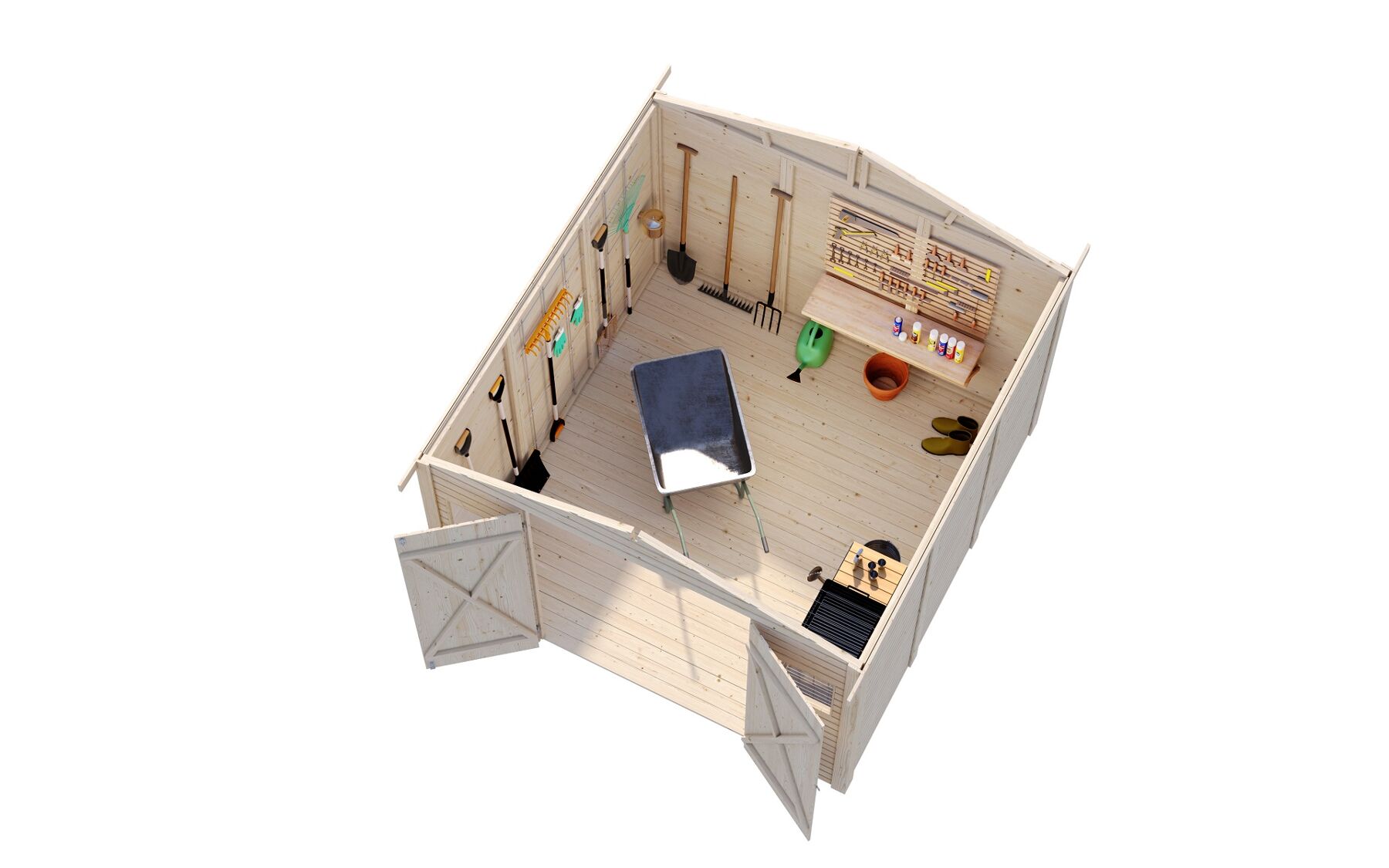 Gerätehaus Dan 7,5 m²