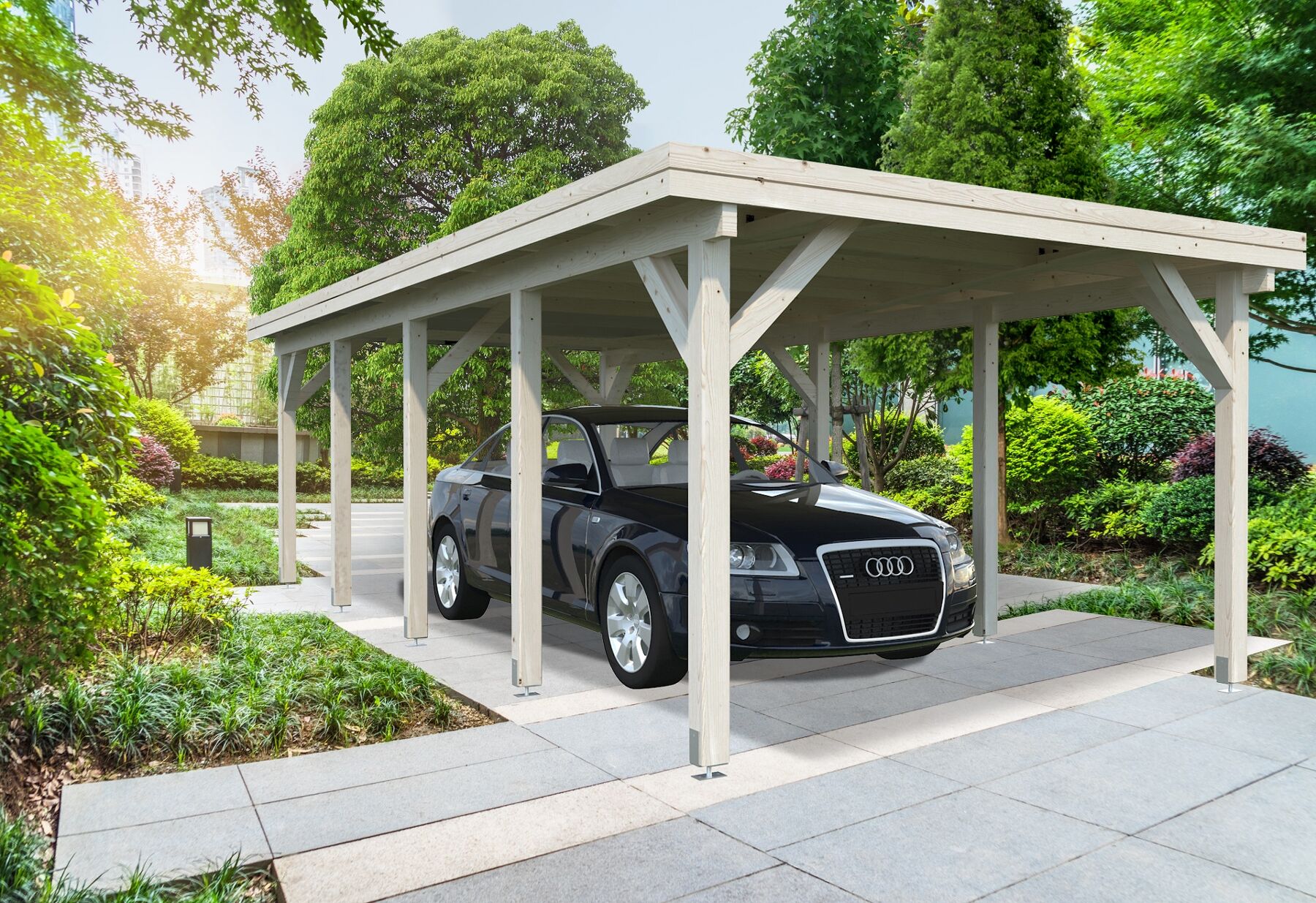 Einzelcarport Karl 23,1 m²