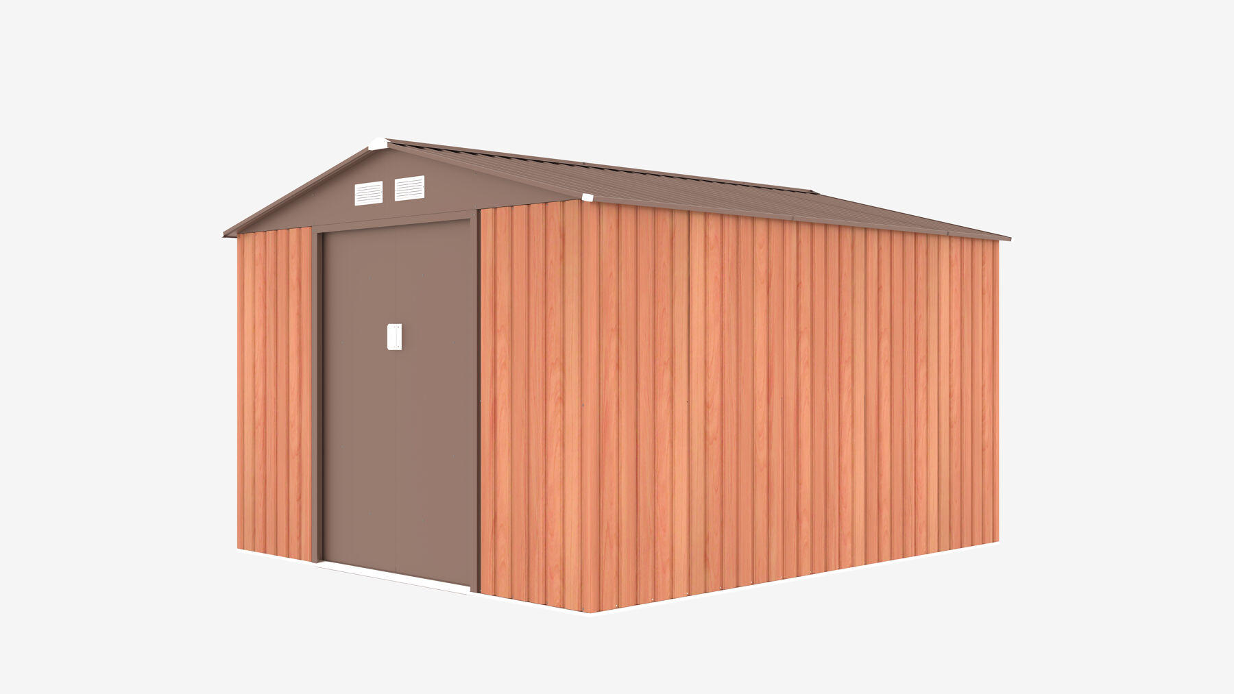 Metallgerätehaus Diana - Eiche