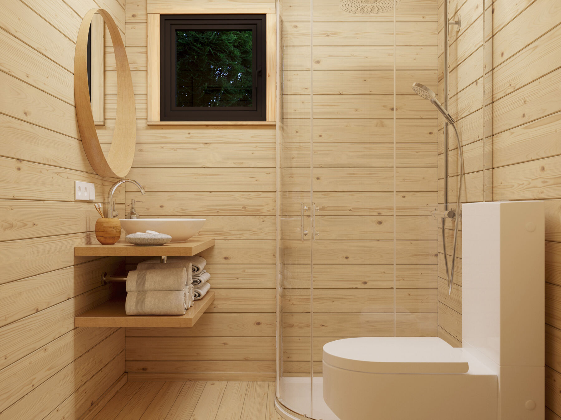 Ferienhaus Cecilia 21,8 m² mit ISO-Glas Schiebetür