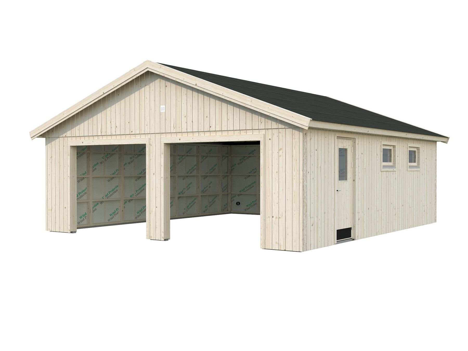 Elementgarage Andre 44,7 m² Ohne Tor