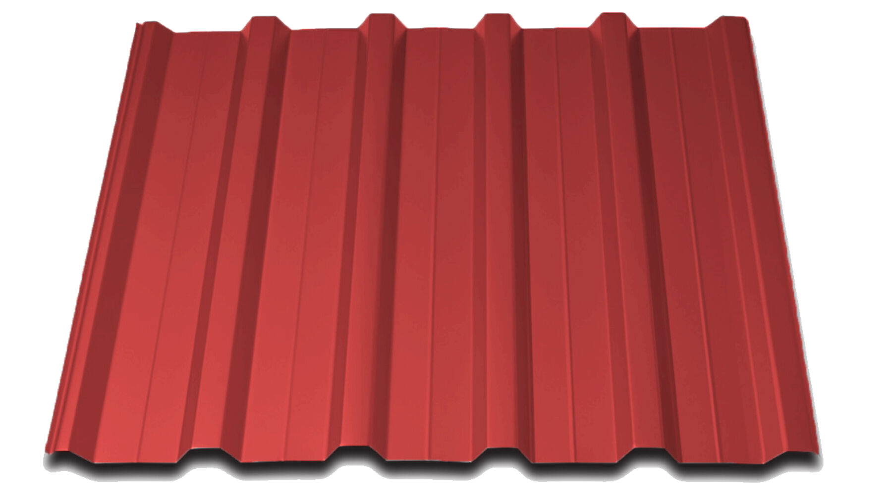 Trapezbleche DP 35-200, 0.60 mm Stärke, Dunkelrot