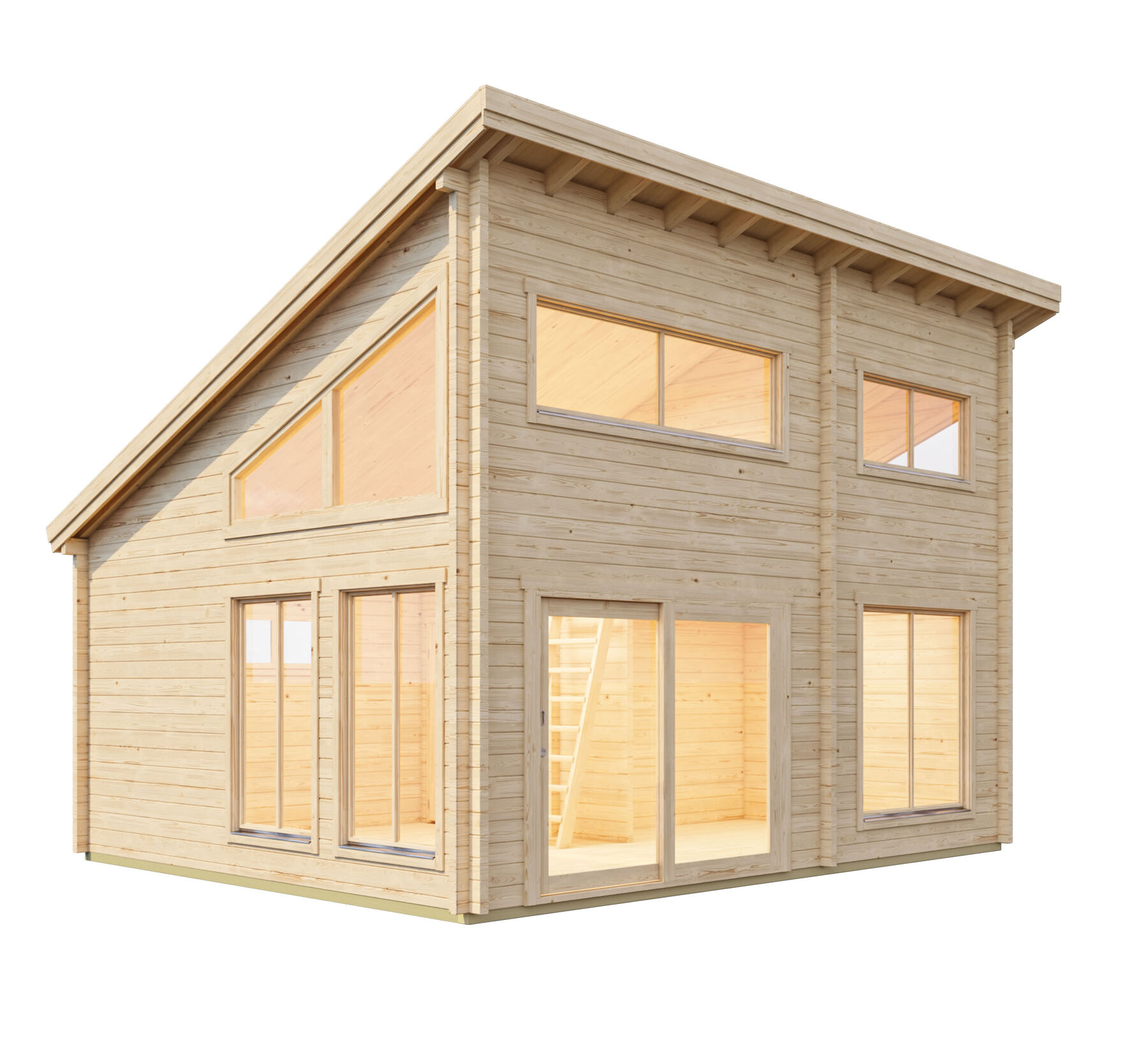 Ferienhaus Bausatz "Malmö Platinum" 40m²