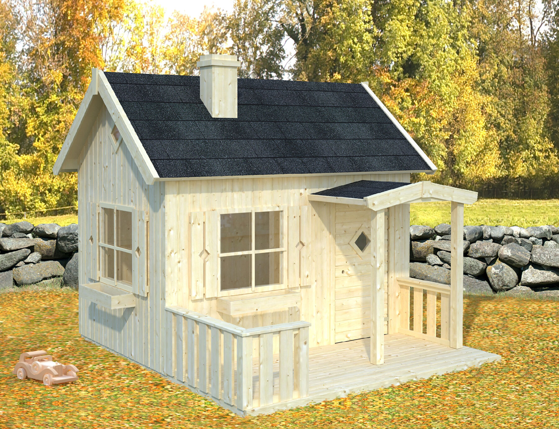 Kinderspielhaus Otto 3,6 m²