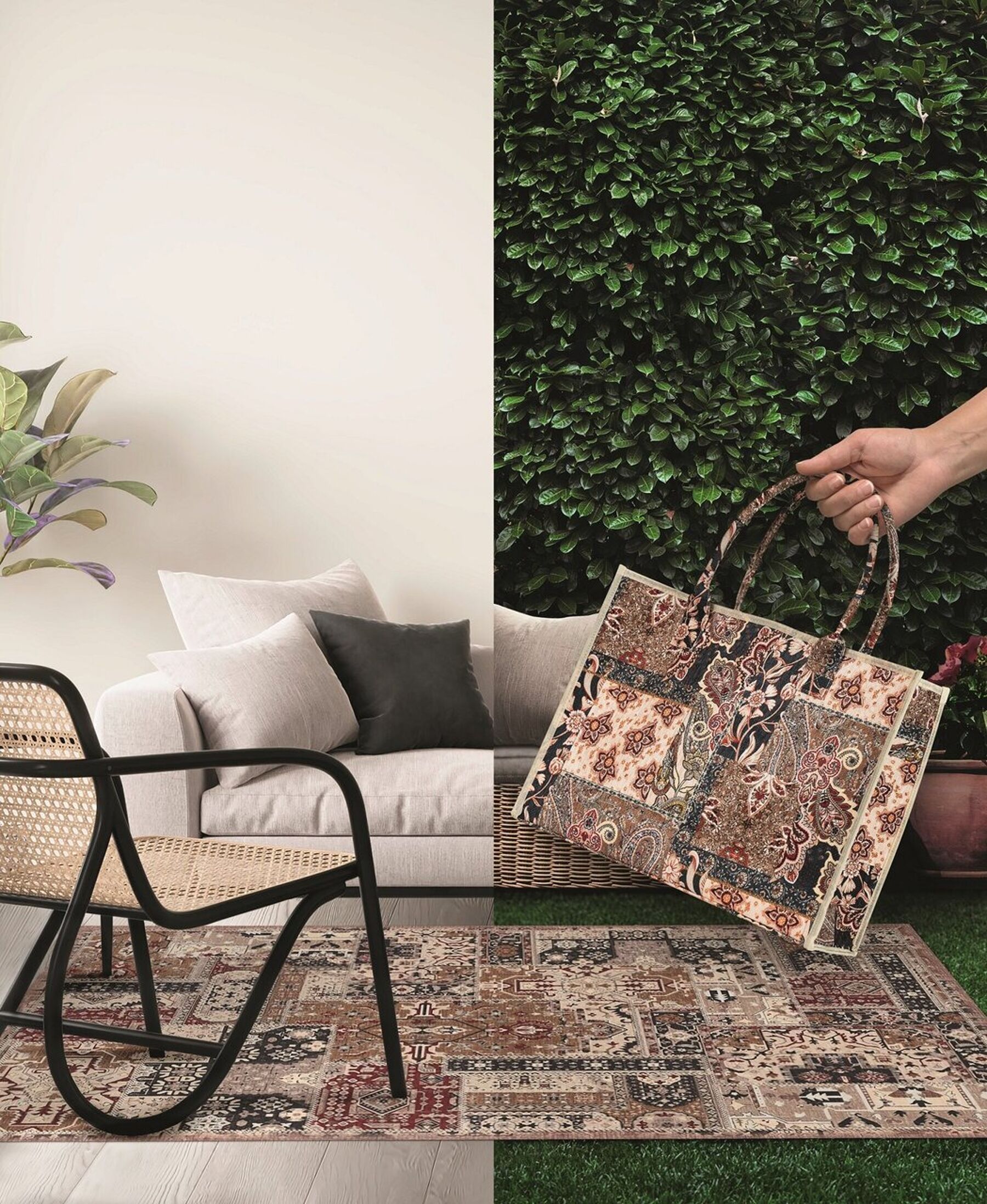 Zubehor, Tasche, Handtasche, Dekoration für Zuhause, Stuhl