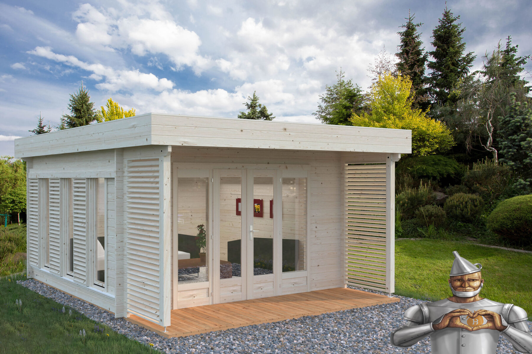 Gartenhaus Caroline 14,5 m²