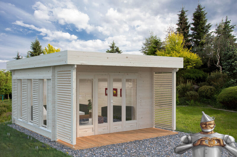 Gartenhaus mit Glasfront Gartenhäuser mit viel Glas