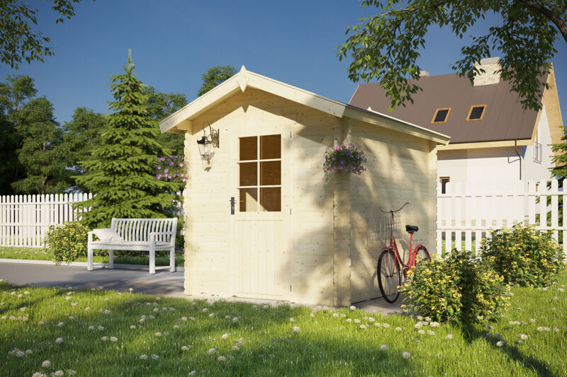 Holz Gartenhaus 2x2m online kaufen HOLZBLECH.de