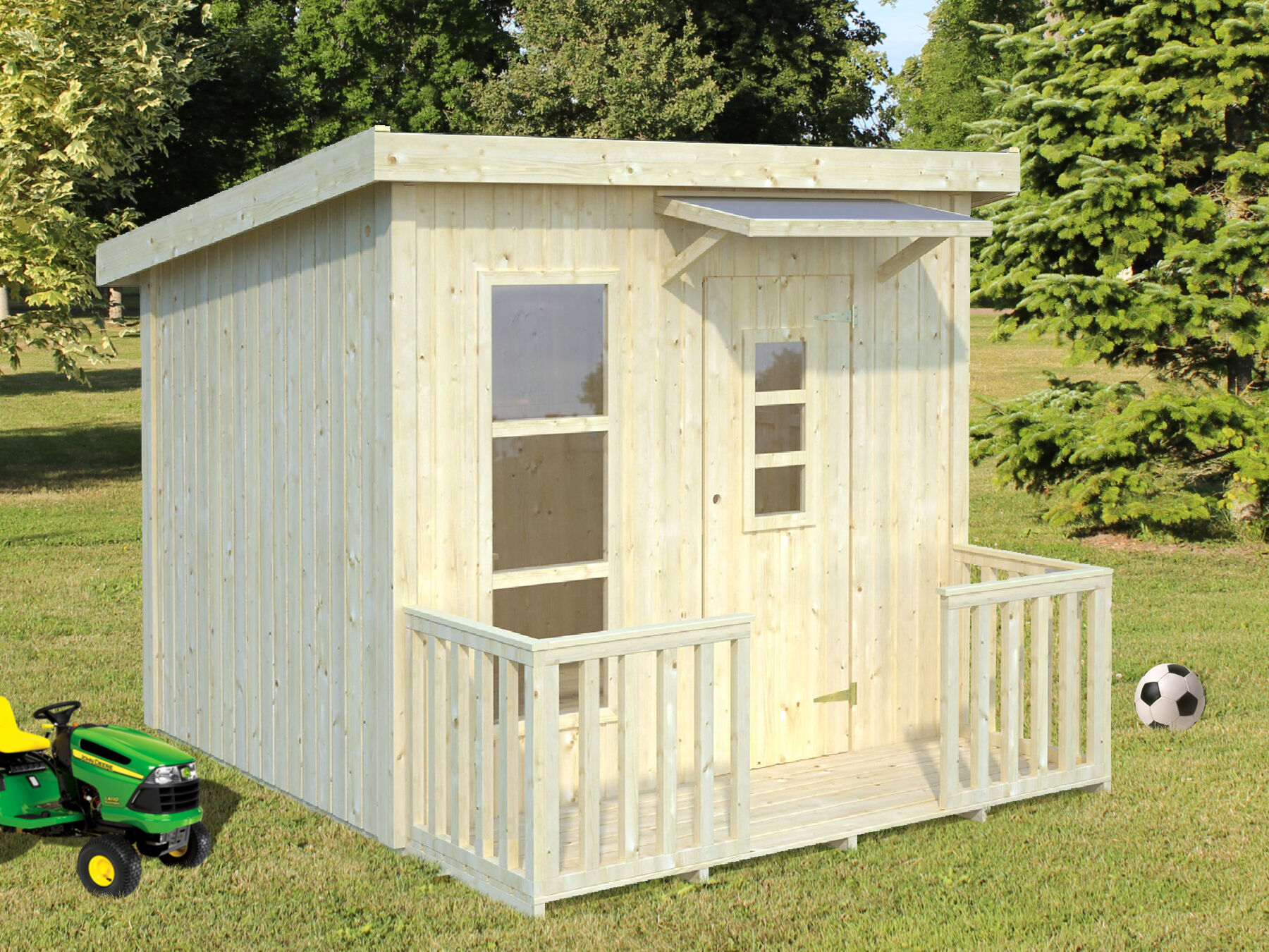 Kinderspielhaus Harry 3,1 m²