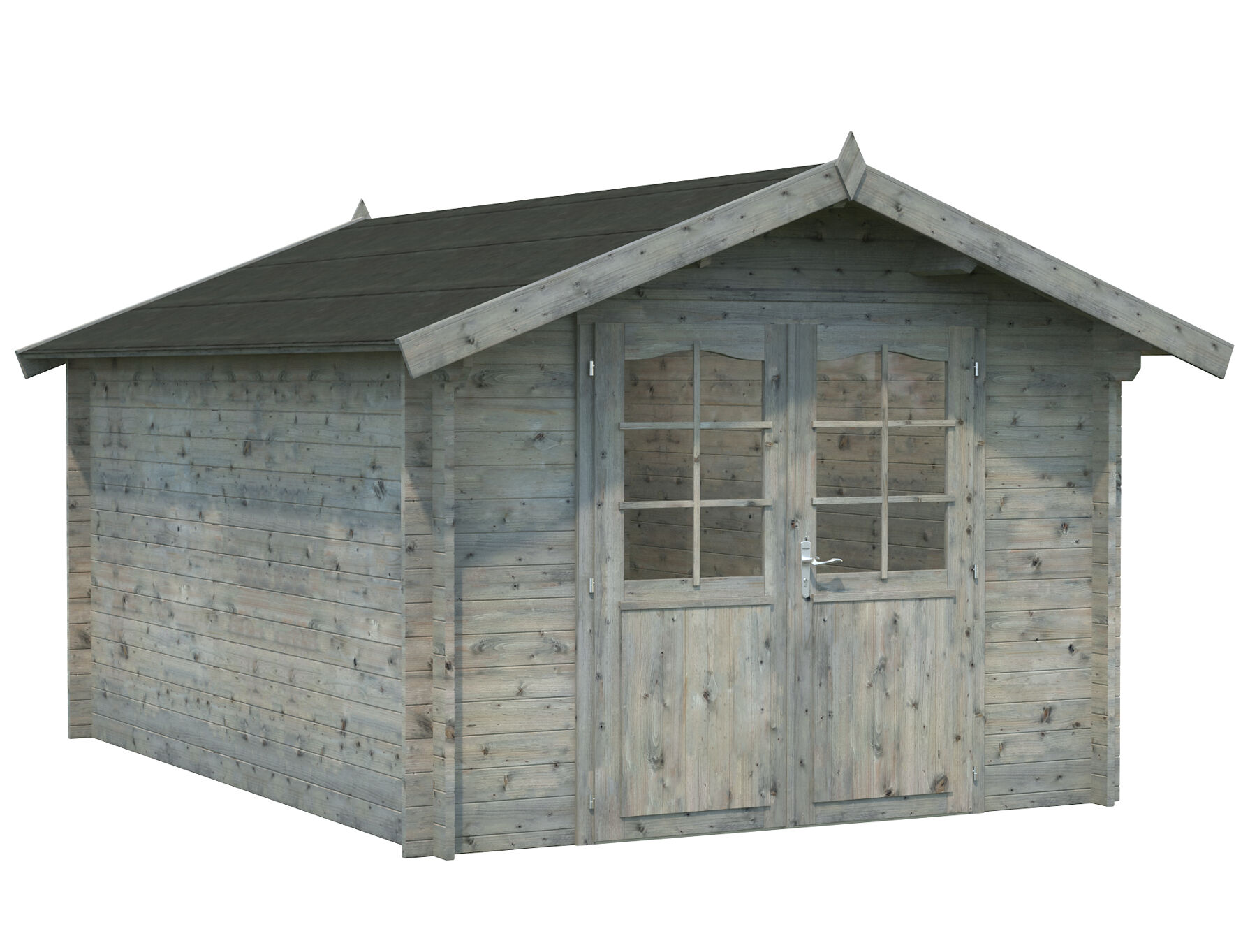 Gartenhaus Lotta 10,0 m² Grau