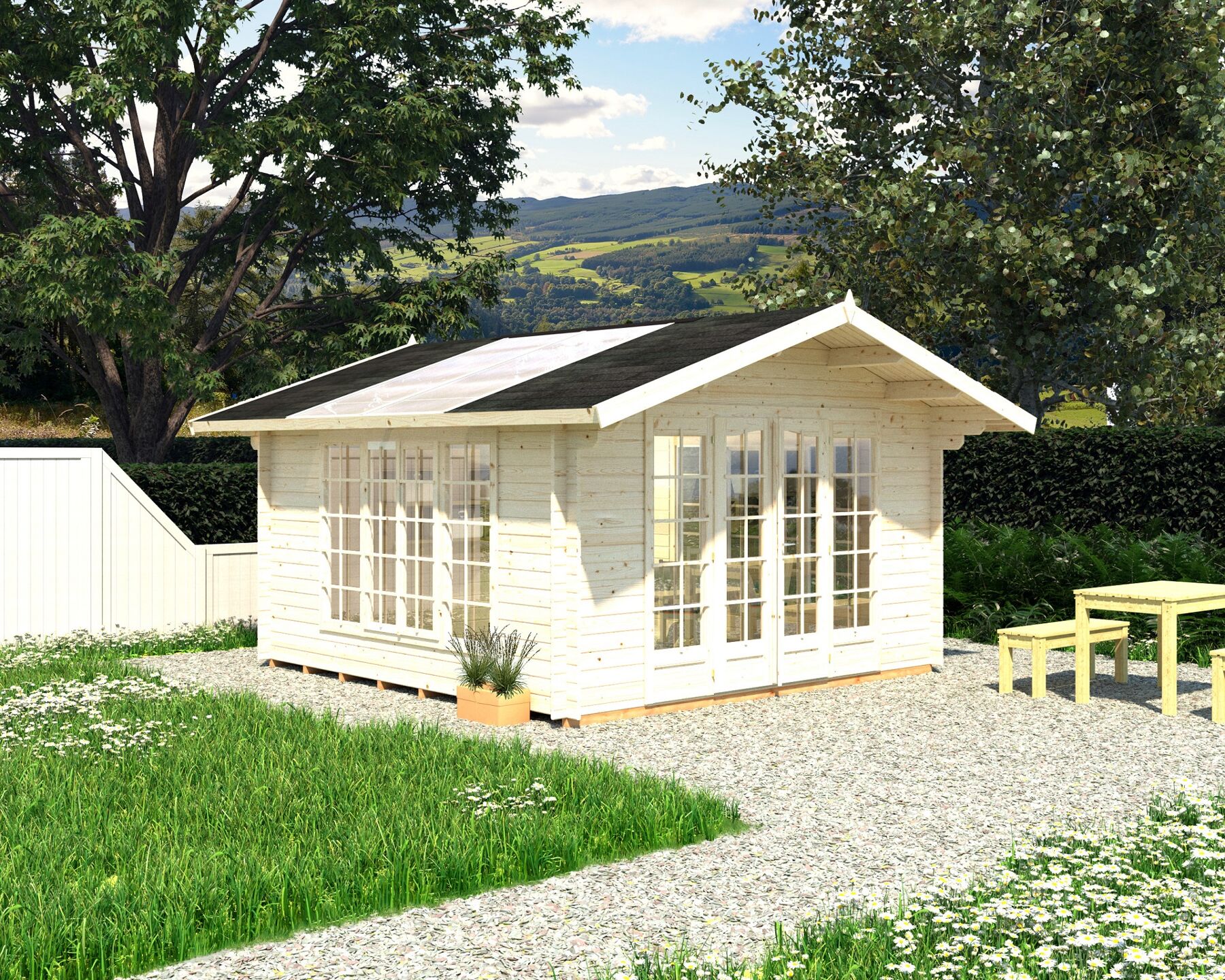 Gartenhaus Irene 13,9 m²
