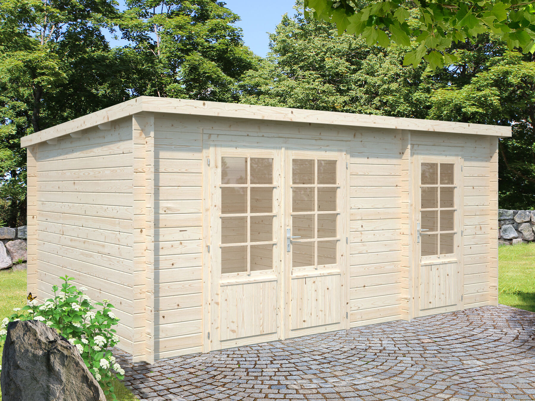 Gartenhaus Ella 13,1 m²