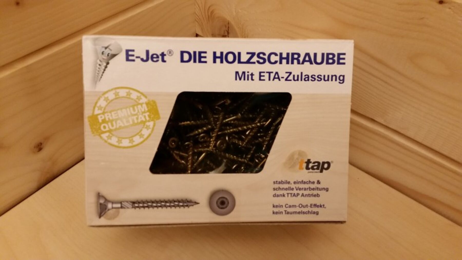 Holzschraube 4x40mm für Dachbretter