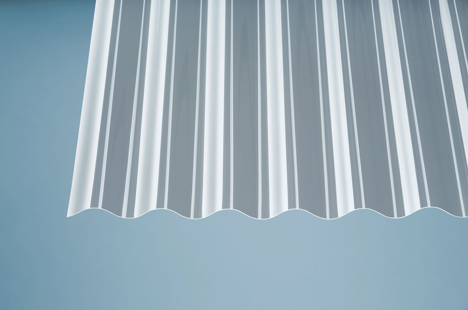 Curtain, Drapery, White, Pleated, Wave hem
