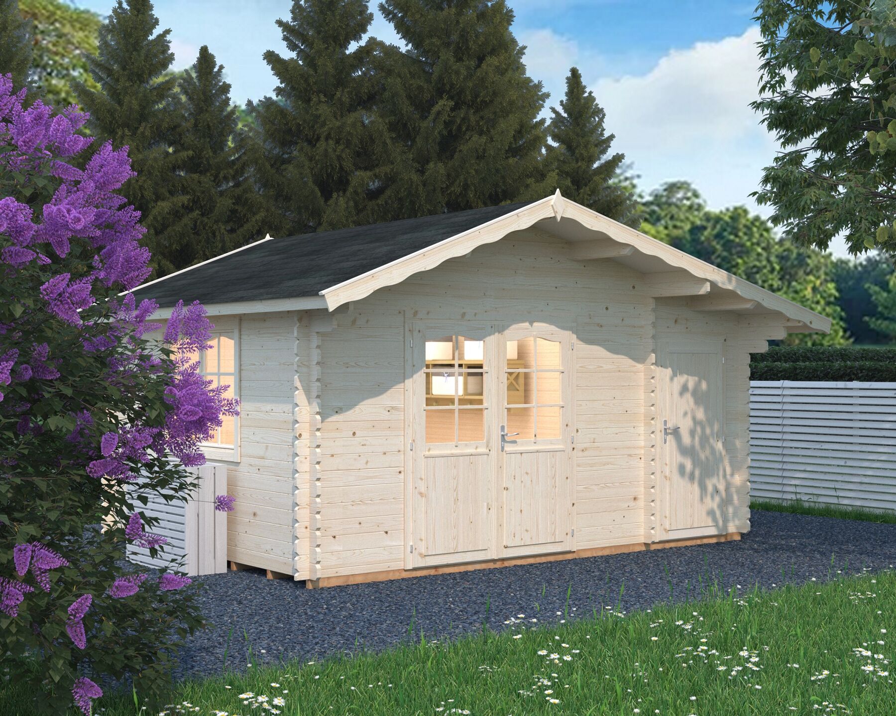 Palmako Gartenhaus Emma 14,2 m²