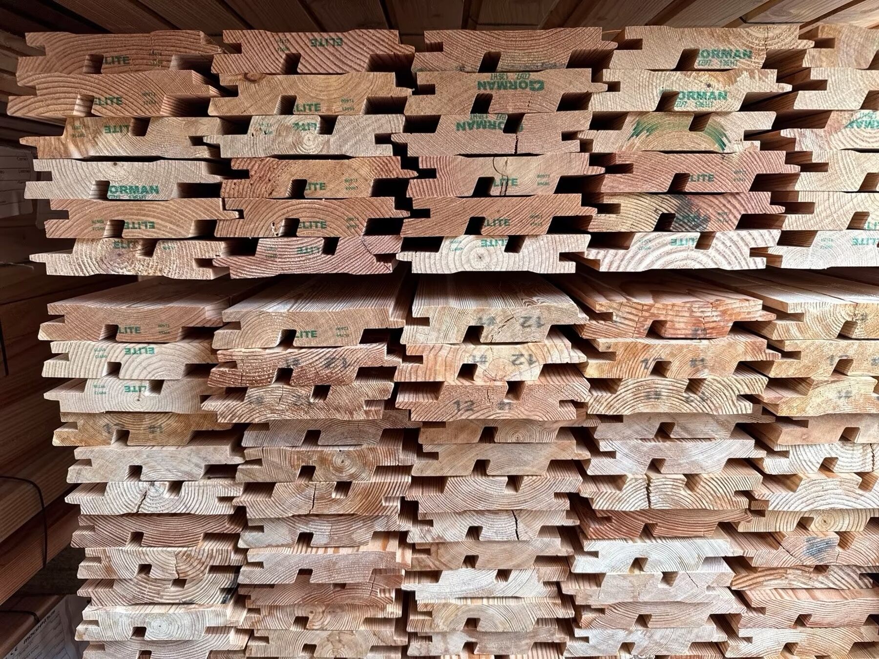 Schnittholz, Holz, Drinnen, Innenarchitektur