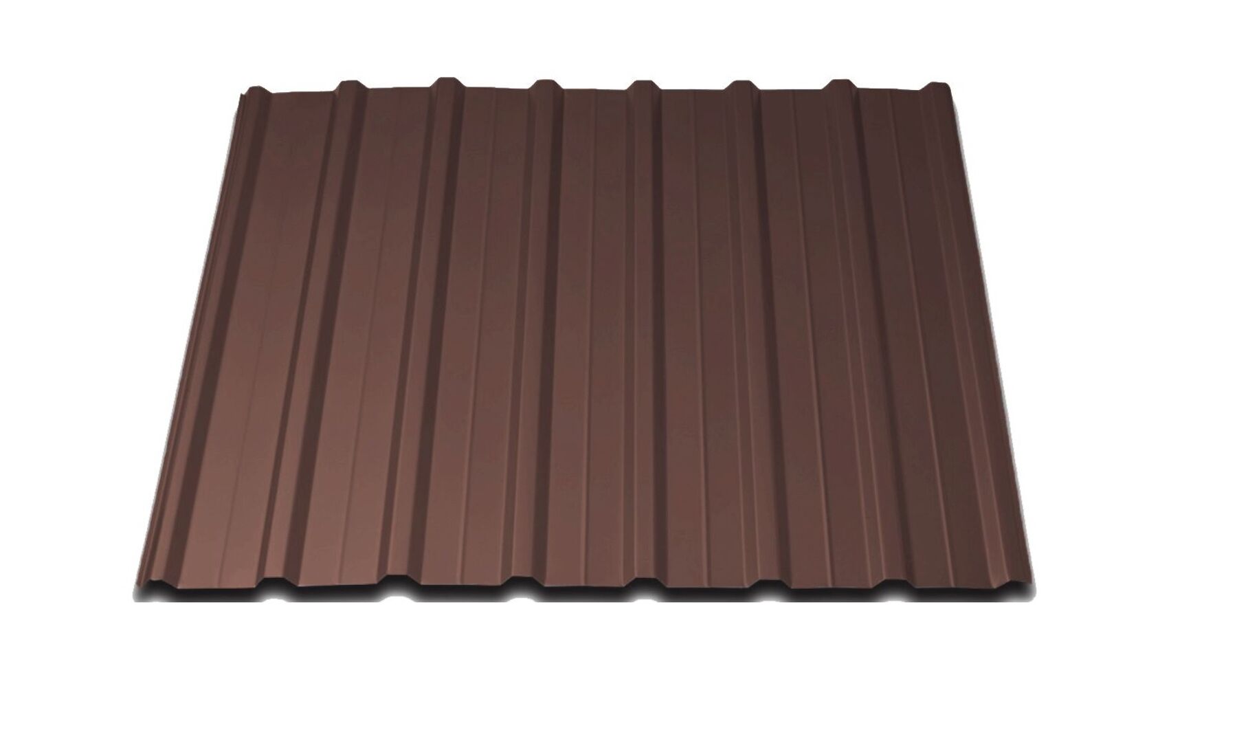 Gartenhaus Alice 9,0 m² mit Trapezblech Braun