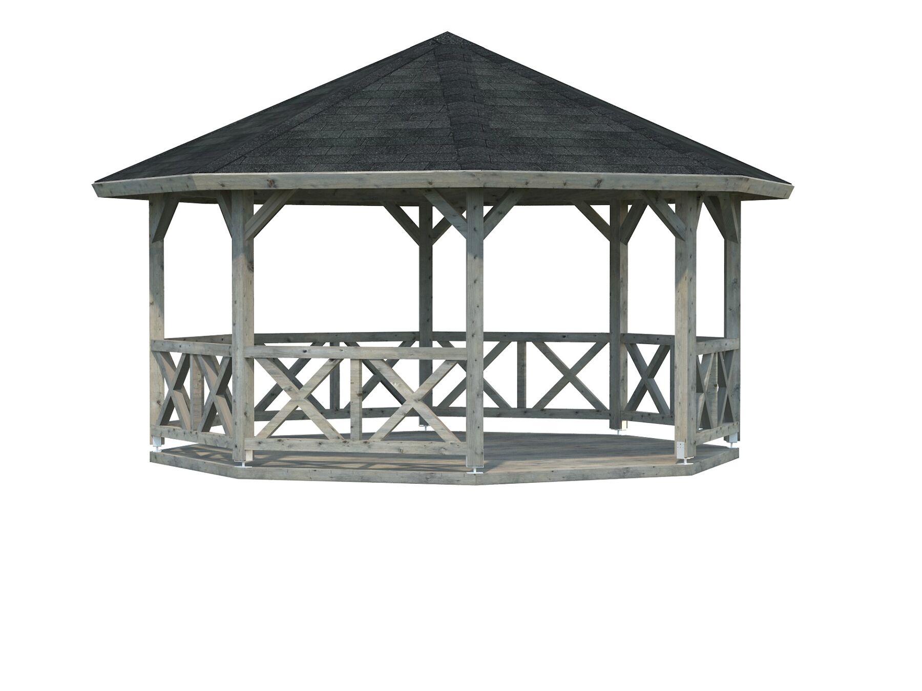 Pavillon Betty 18,0 m² Grau