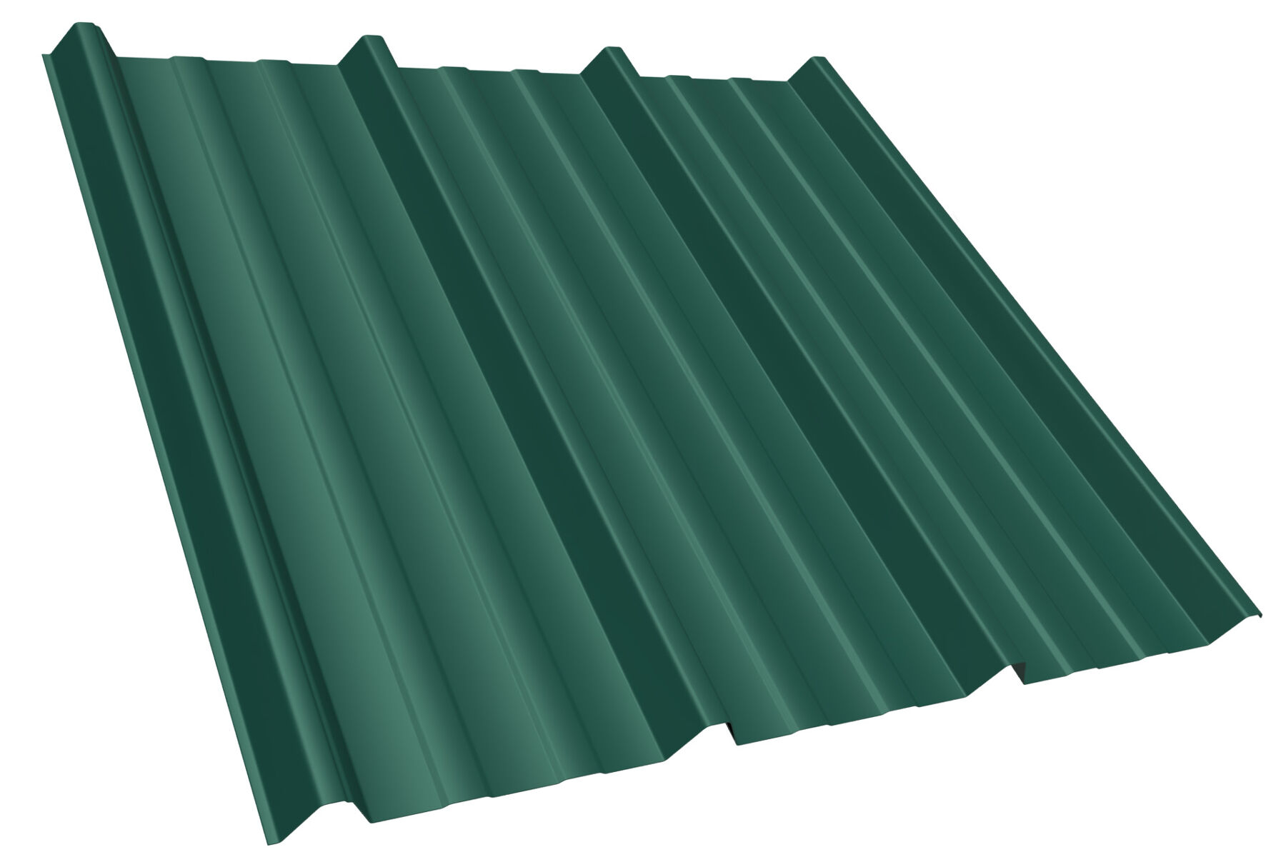 Trapezblech T35M 0,63 mm Stärke Moosgrün